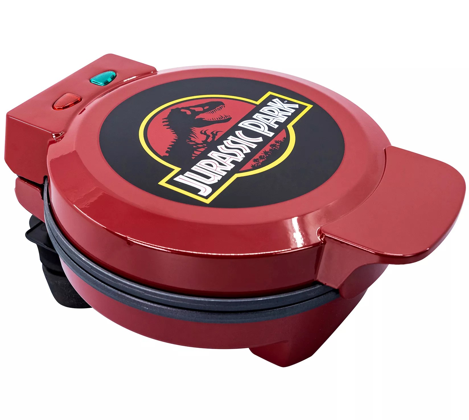 Uncanny Brands Jurassic Park Round Waffle Maker