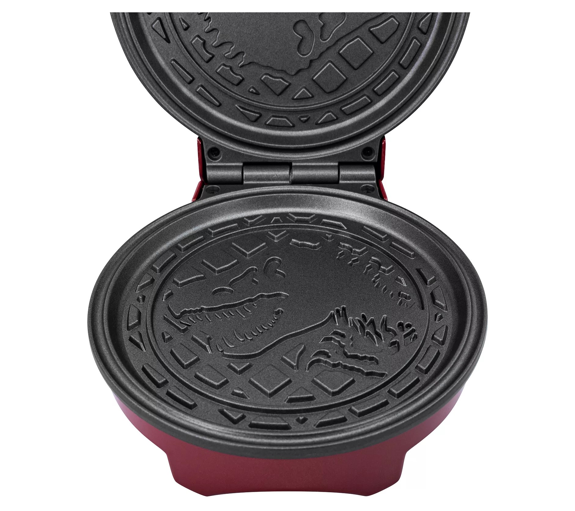 Uncanny Brands Jurassic Park Round Waffle Maker