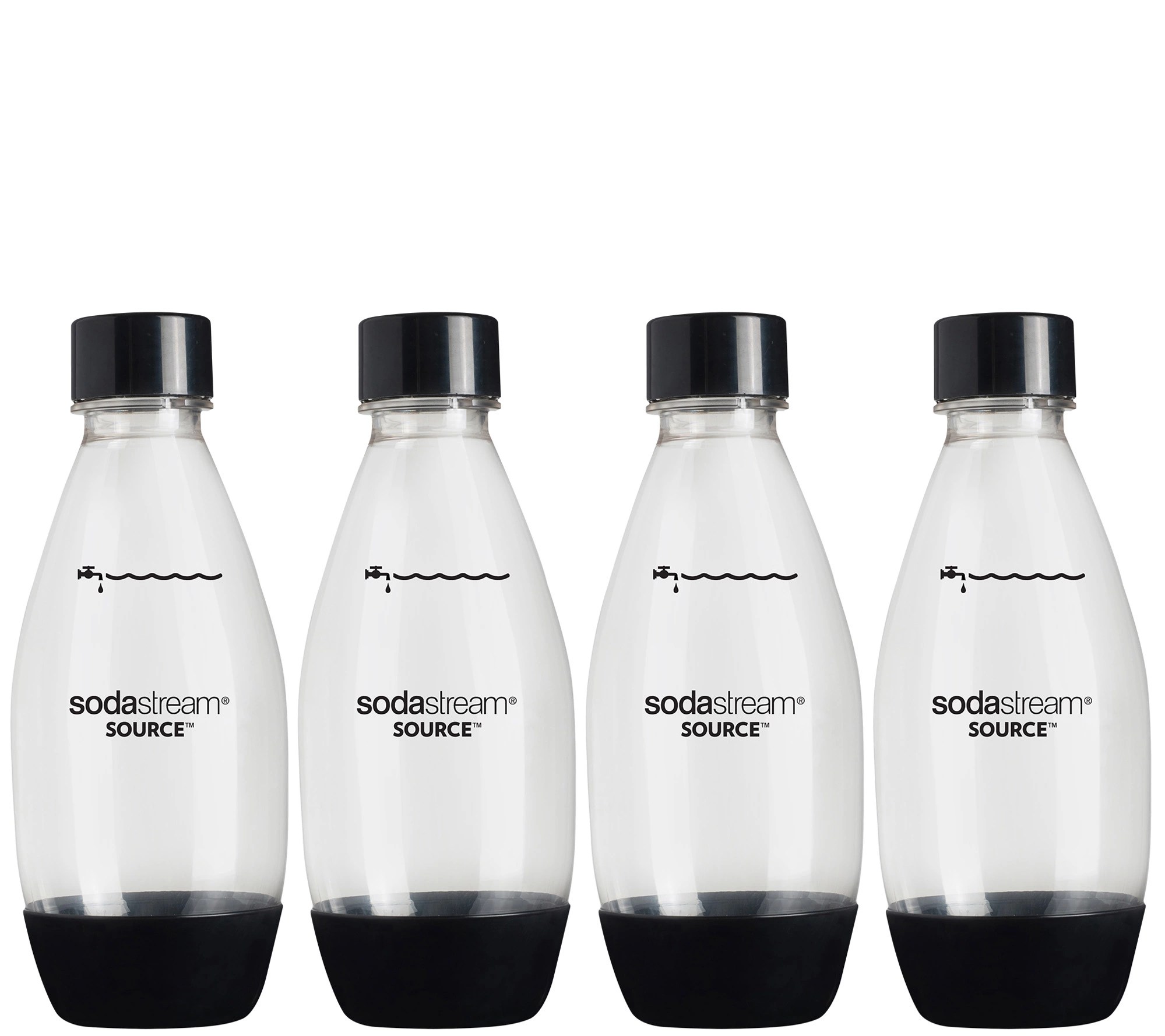 SodaStream 4pk 1/2liter Source Plastic Carbonating Bottles