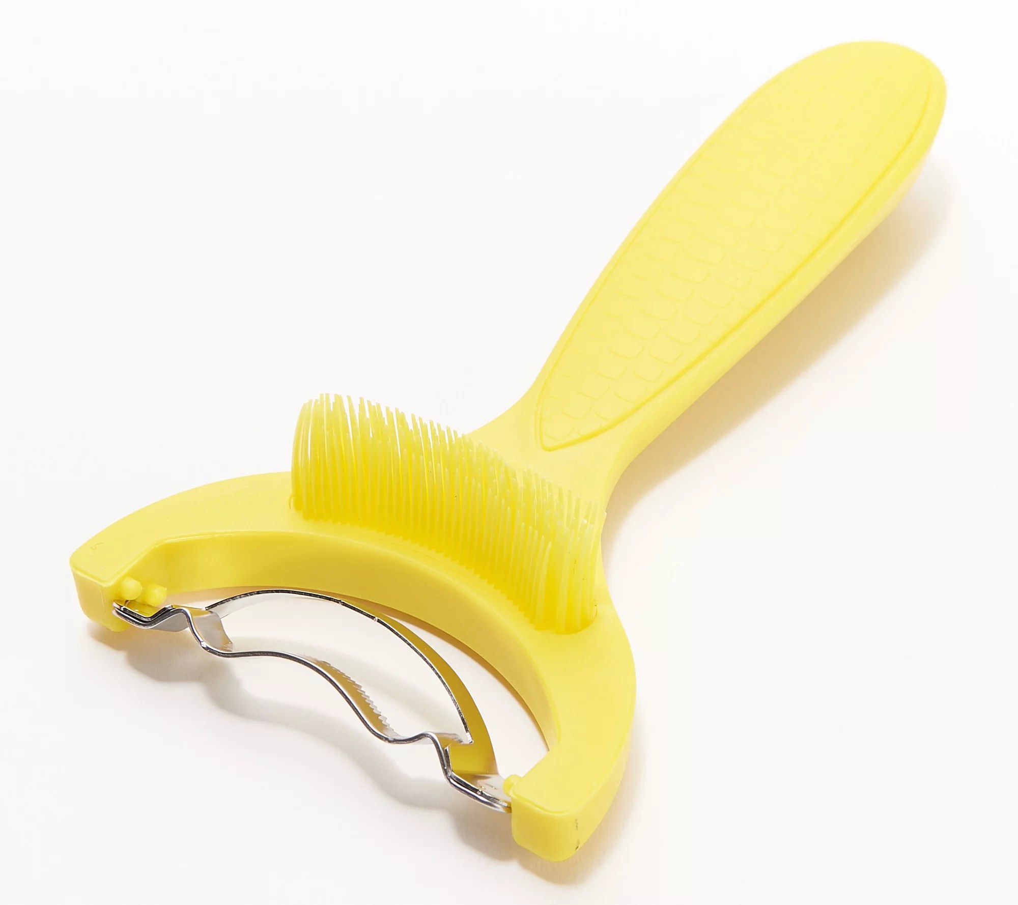 Kuhn Rikon Corn Zipper w/ Silk Remover Brush & 12 Corn Holders