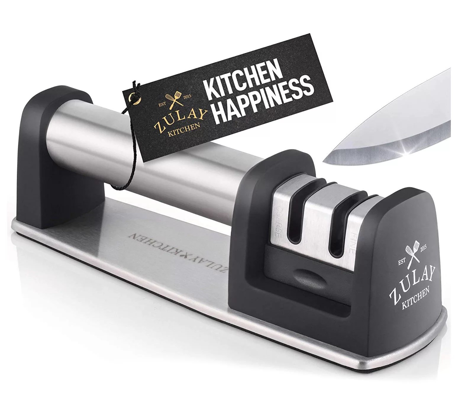 Zulay Kitchen 2Stage Knife Sharpener