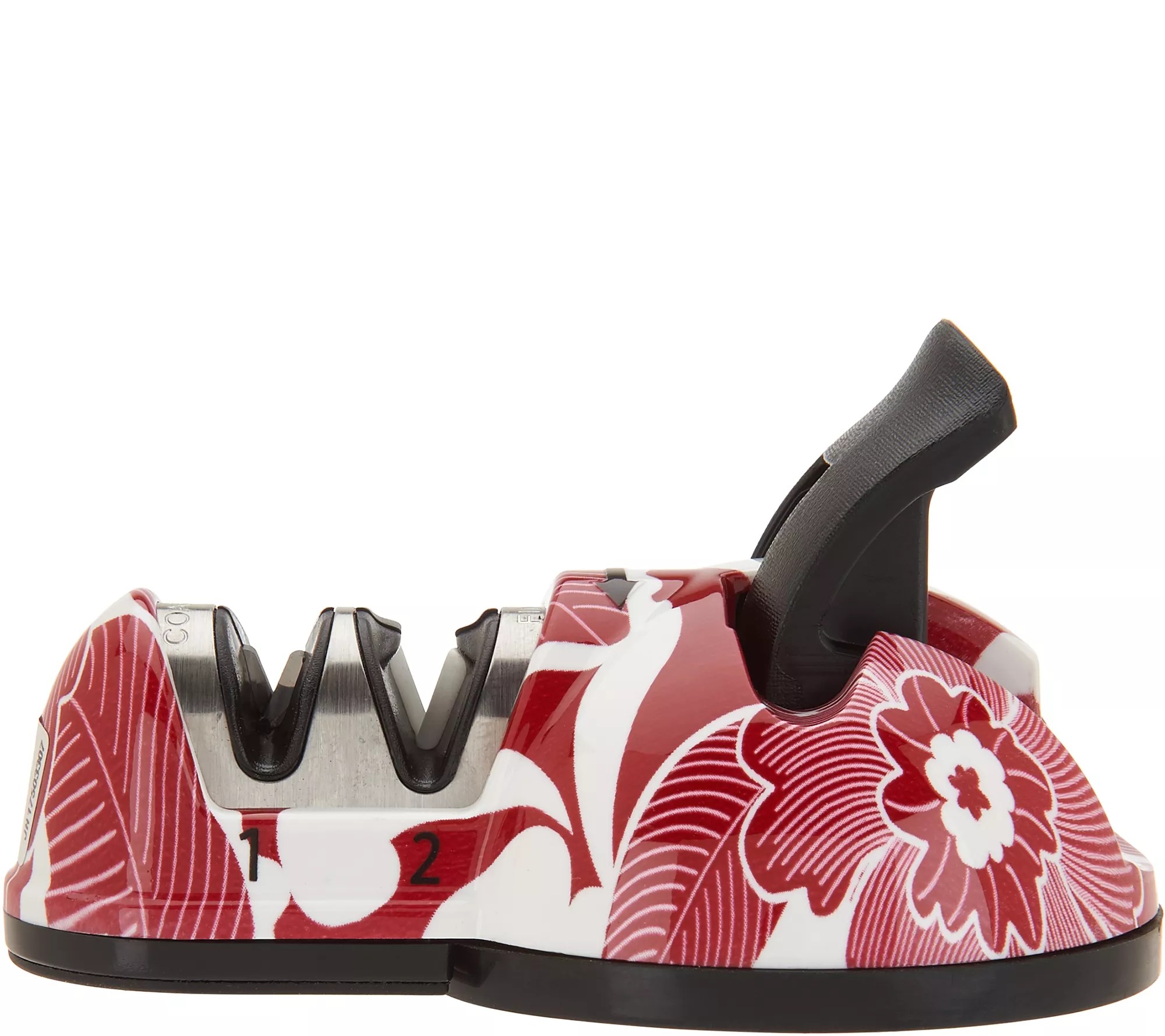 Sharp Shark Set of Two Patterned TwoStage Knife Sharpeners