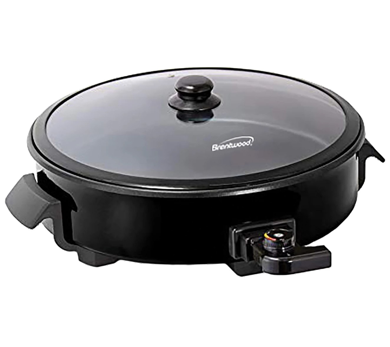 Brentwood 12Inch Round NonStick Electric Skillet