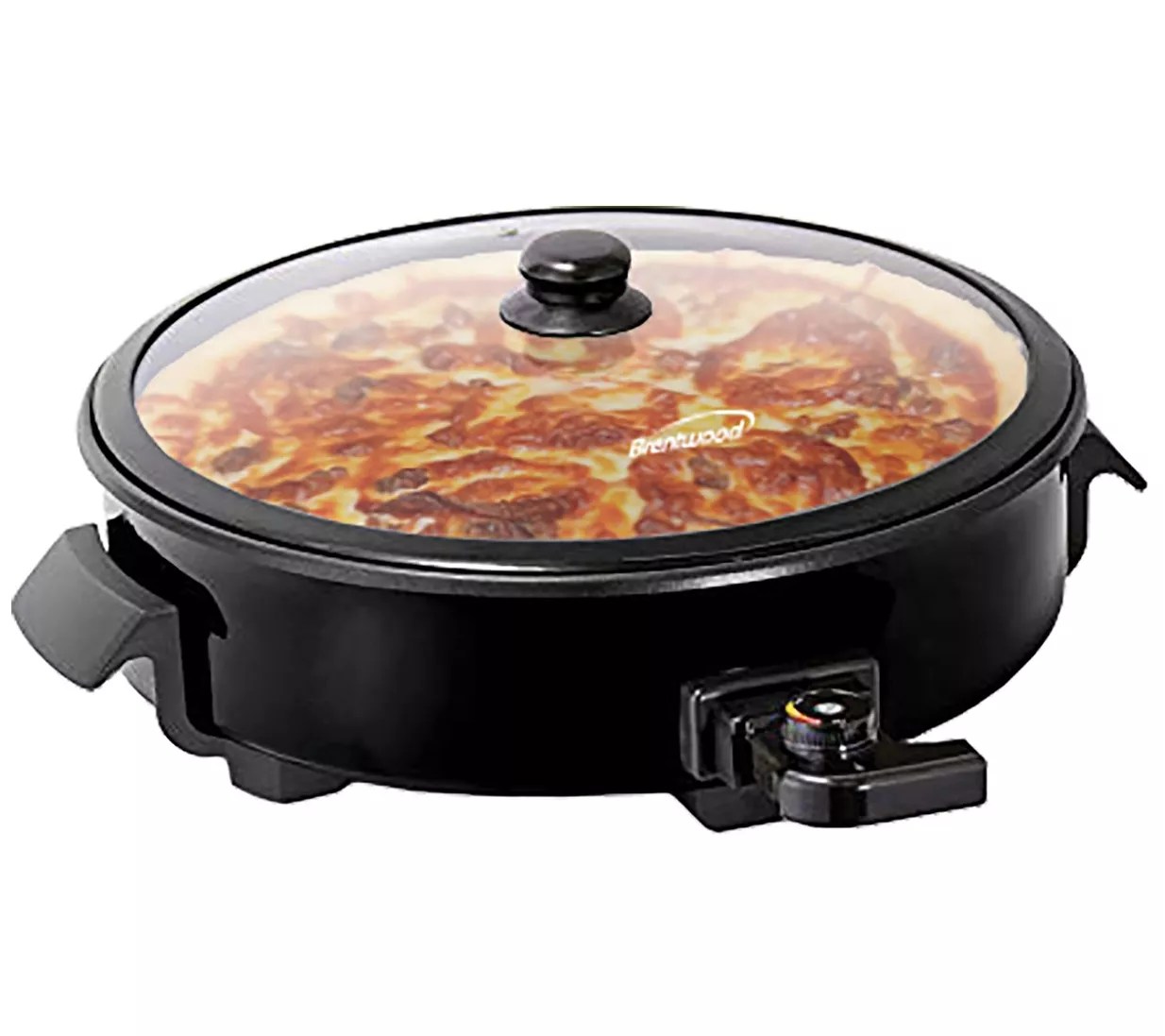 Brentwood 12Inch Round NonStick Electric Skillet