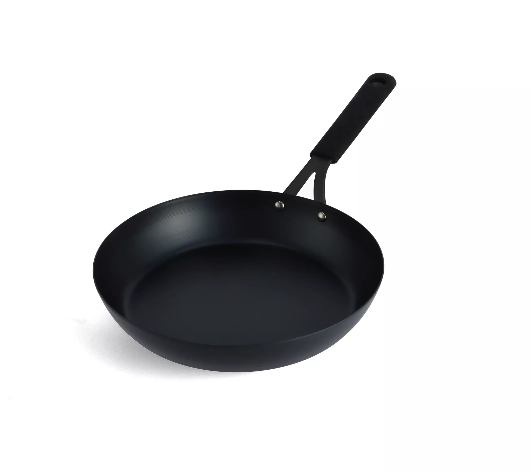 OXO 10" Black Steel Frying Pan with Silicone Sleeve