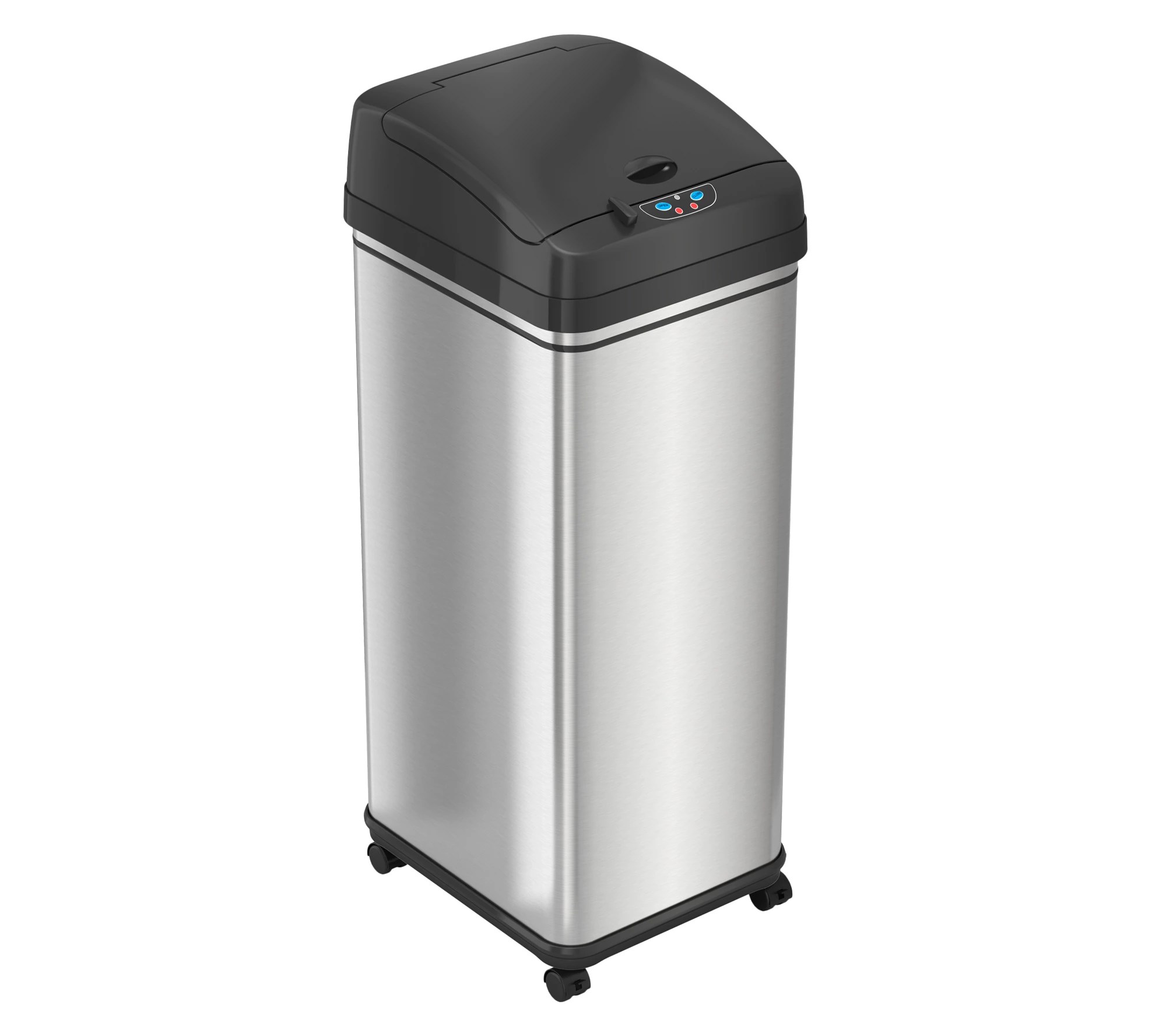 iTouchless Glide 13Gallon Sensor Trash Can with Wheels
