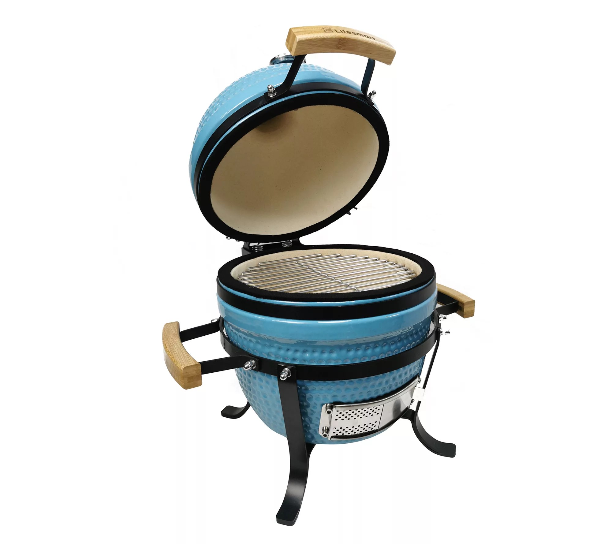 Lifesmart Pack & Go Portable Kamado Ceramic Charcoal Grill