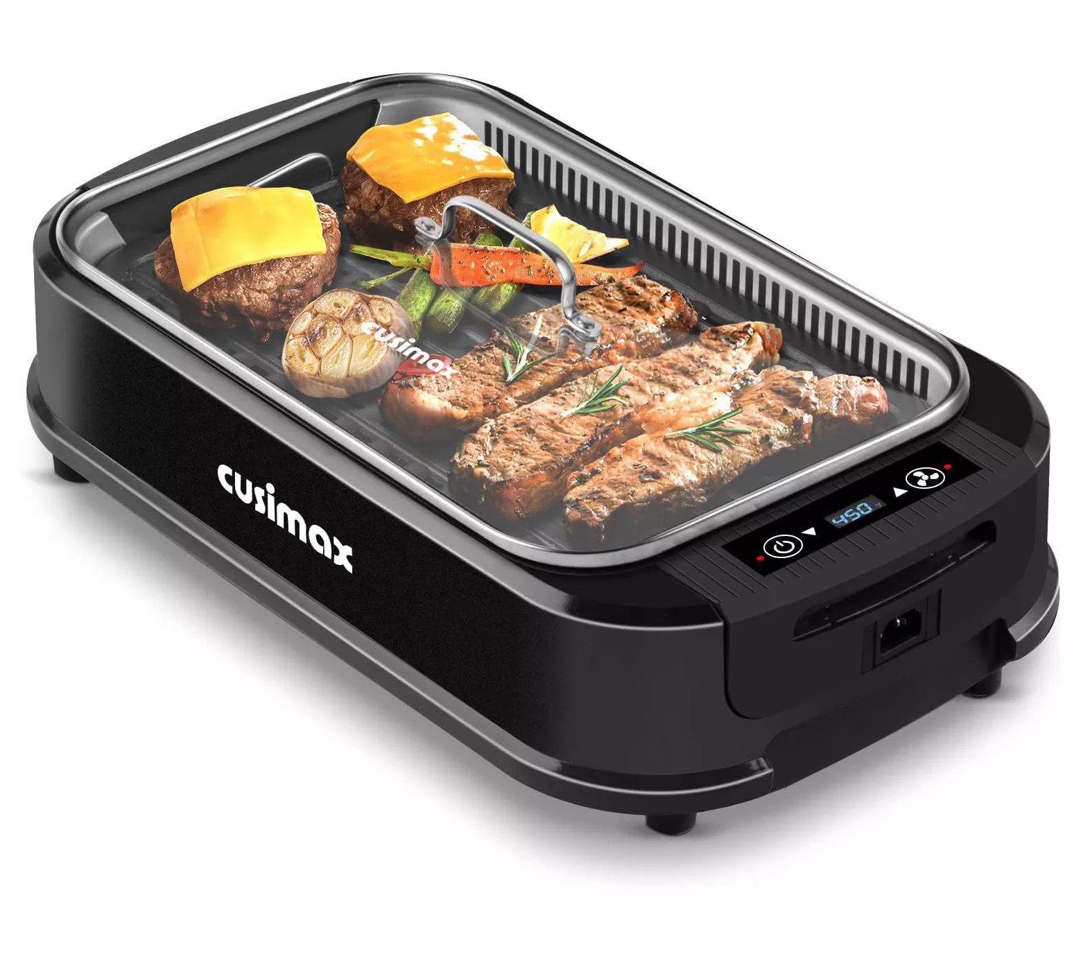 Cusimax Electric Portable Indoor Smokeless Grill