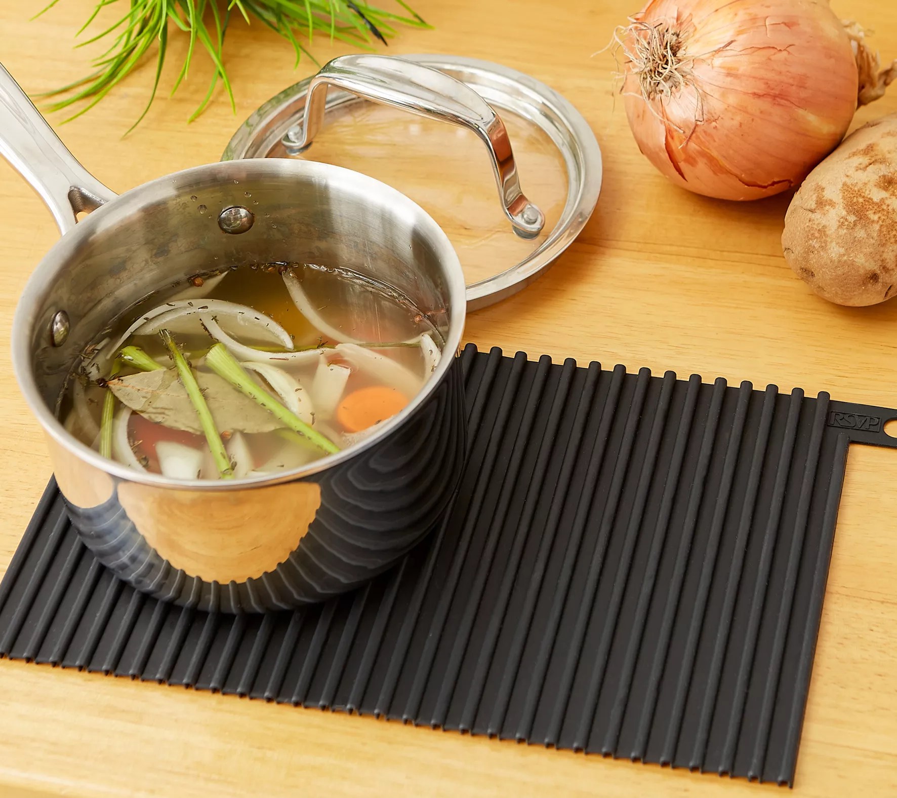 RSVP Dual Sink Mat & Hot Pad