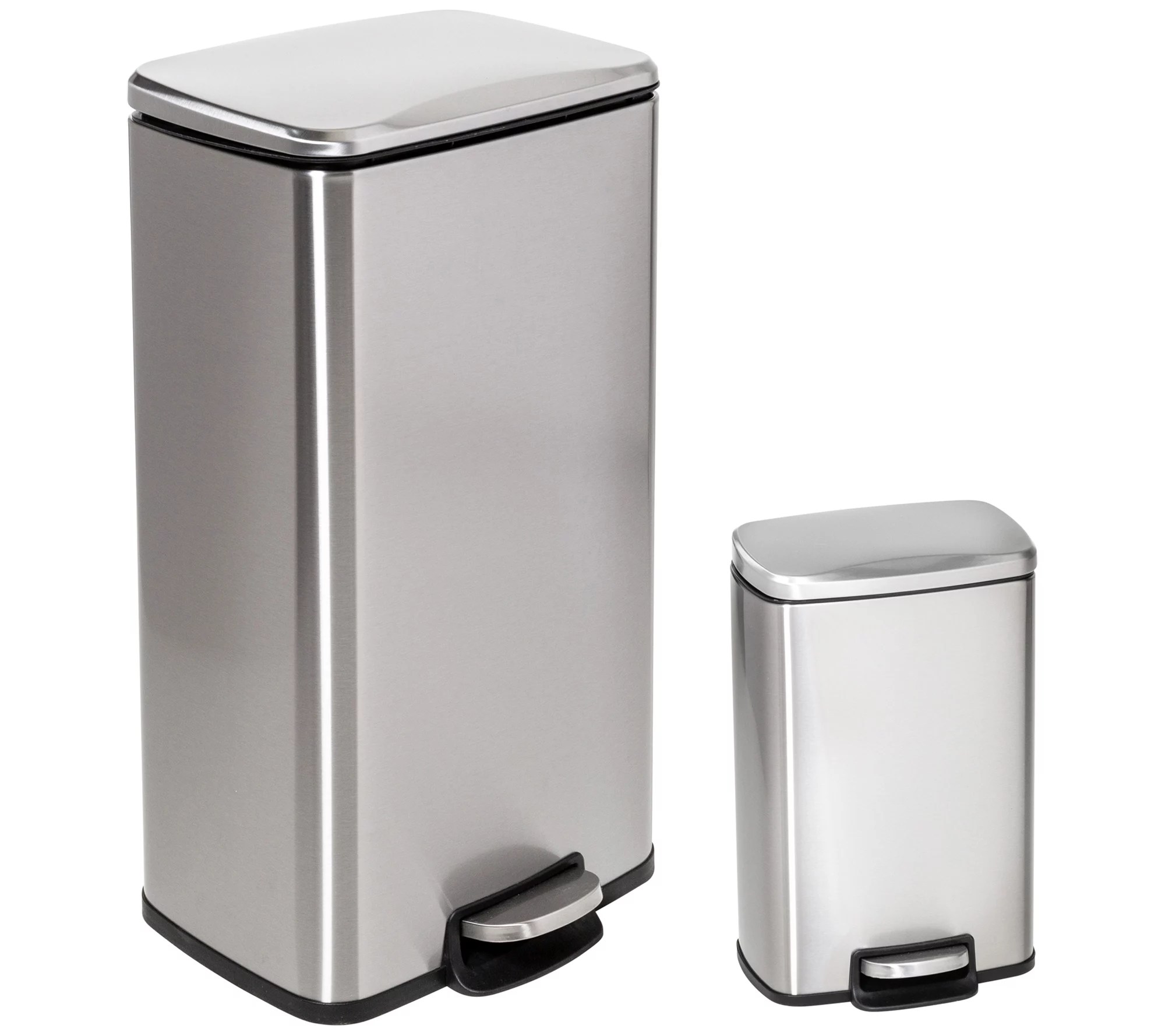 HoneyCanDo 5Liter and 30Liter Step Trash Cans