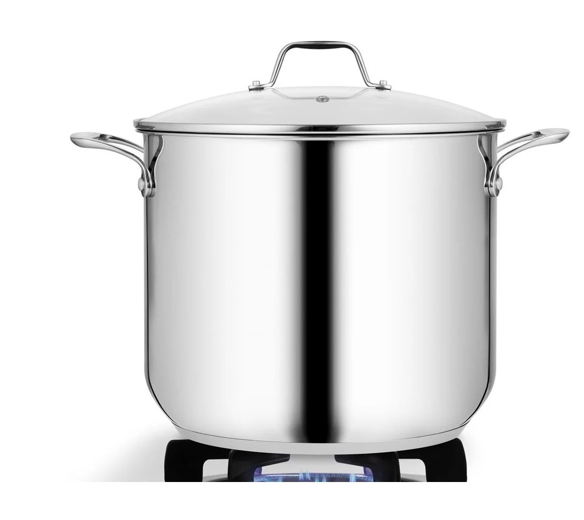 Nutrichef 19qt Induction Pot With Lid