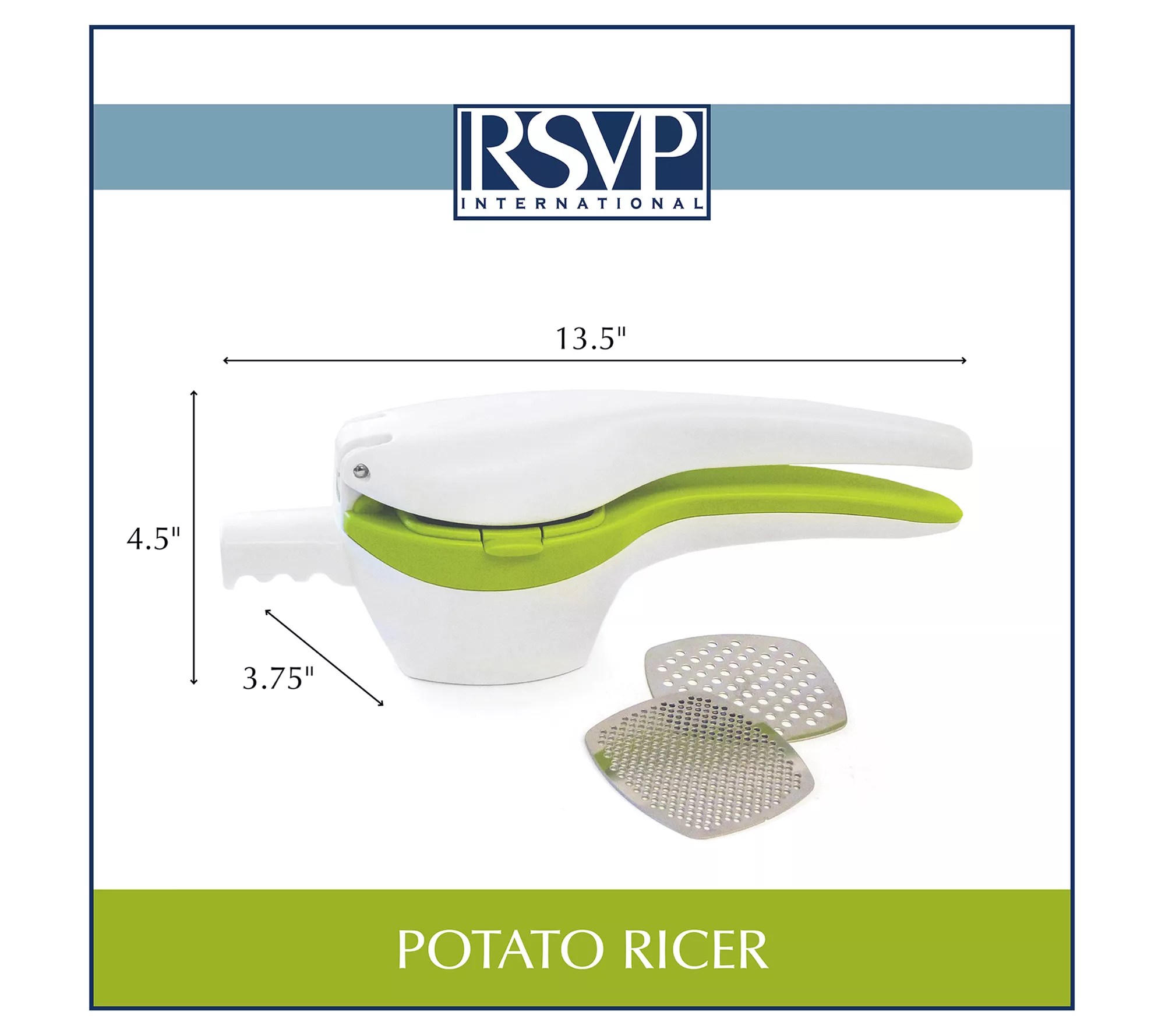 RSVP Stainless Steel Potato Ricer