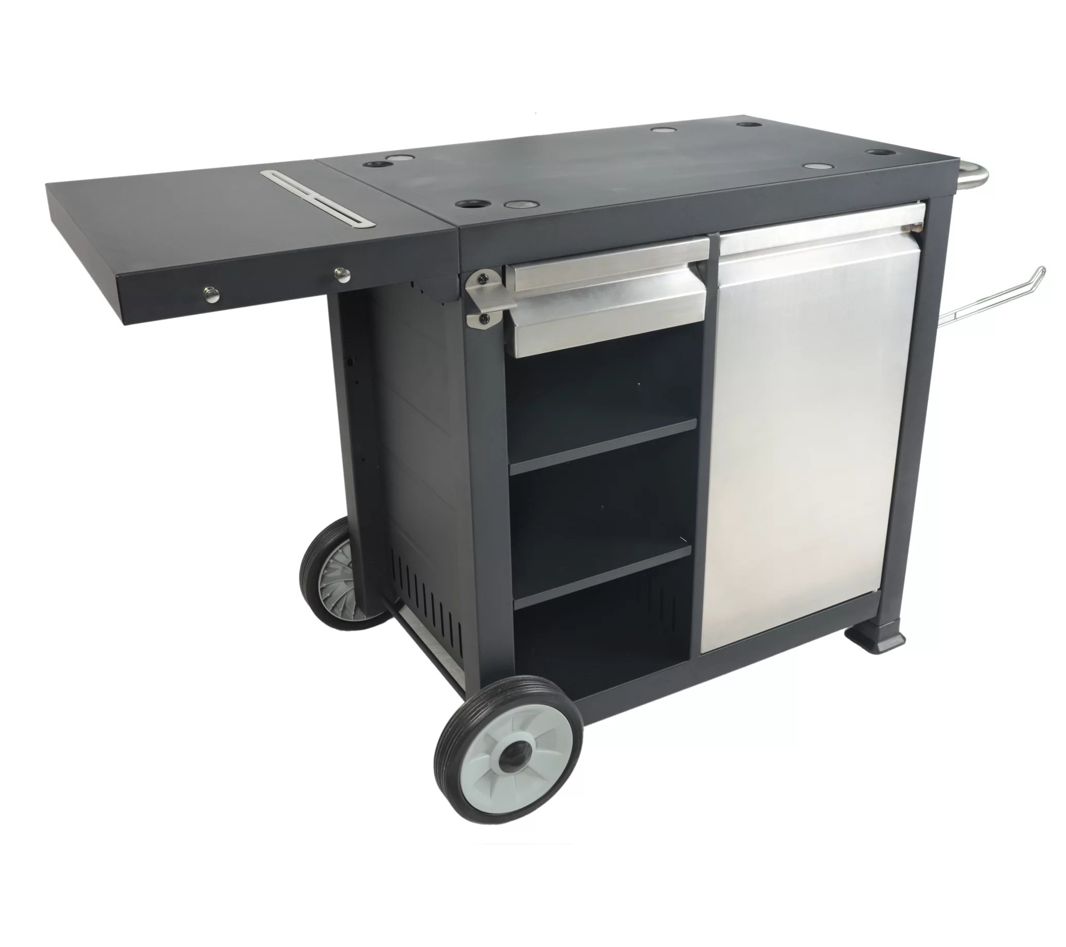 Razor Prep Cart for Portable Griddles and Grills - QVC.com