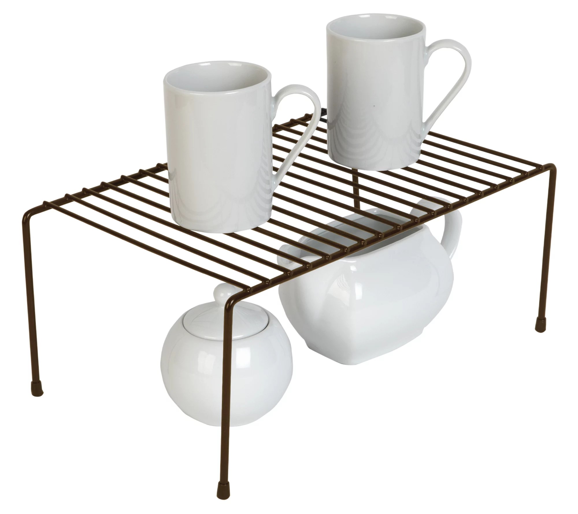Smart Design Set of 6 Medium Shelf Racks