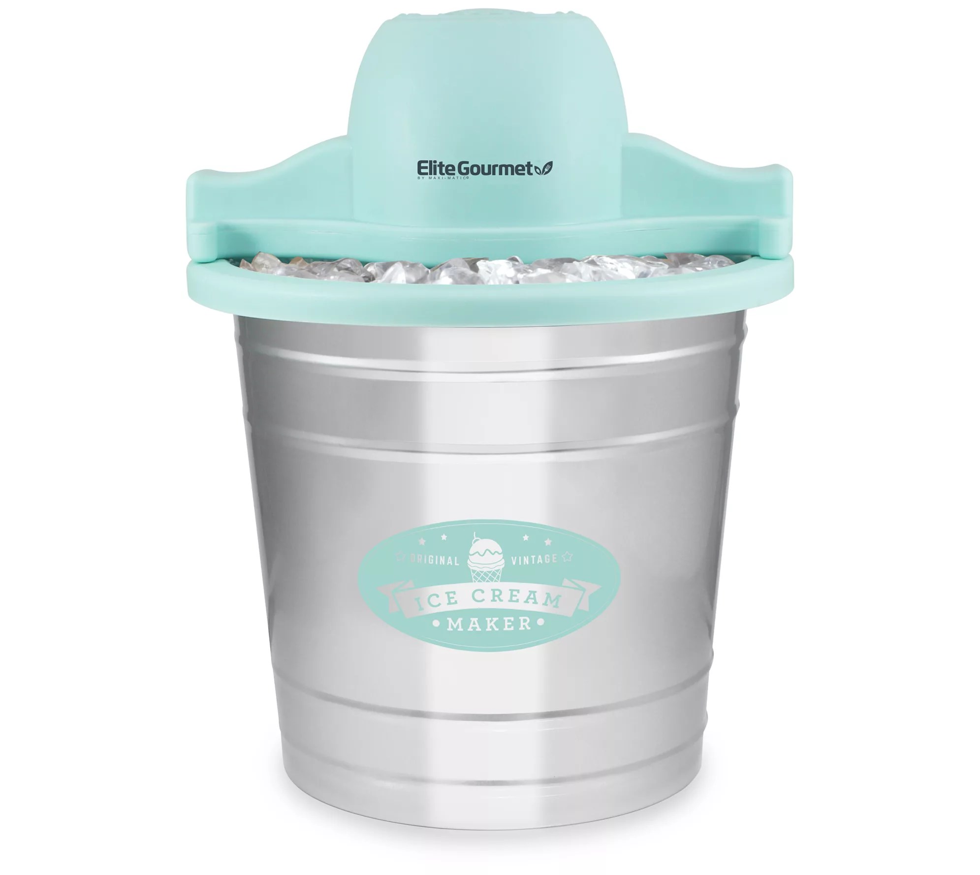 Elite Gourmet 4qt OldFashioned Electric Ice Cream Maker