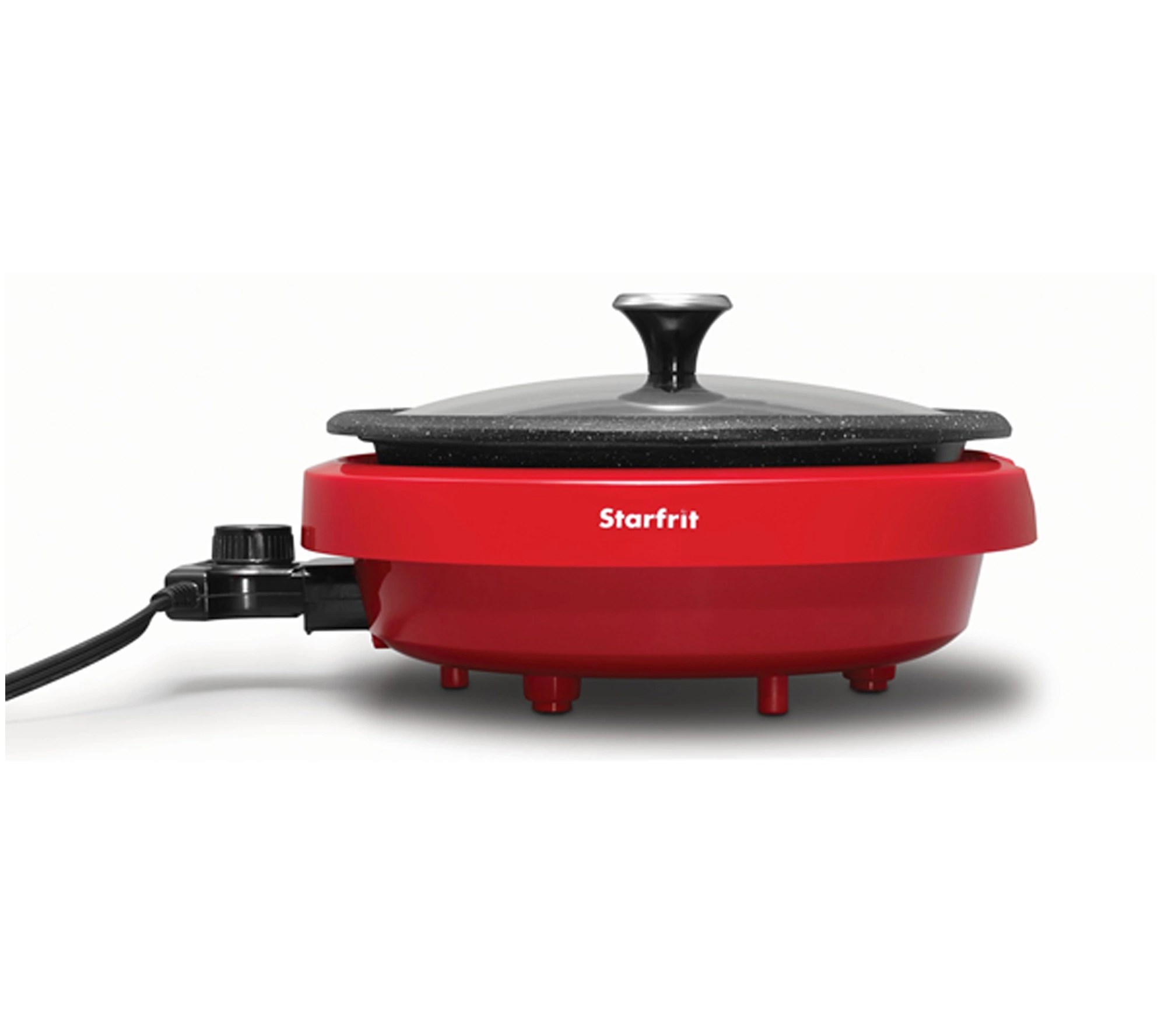 The Rock by Starfrit DualSided 3.2Quart Electric Hot Pot