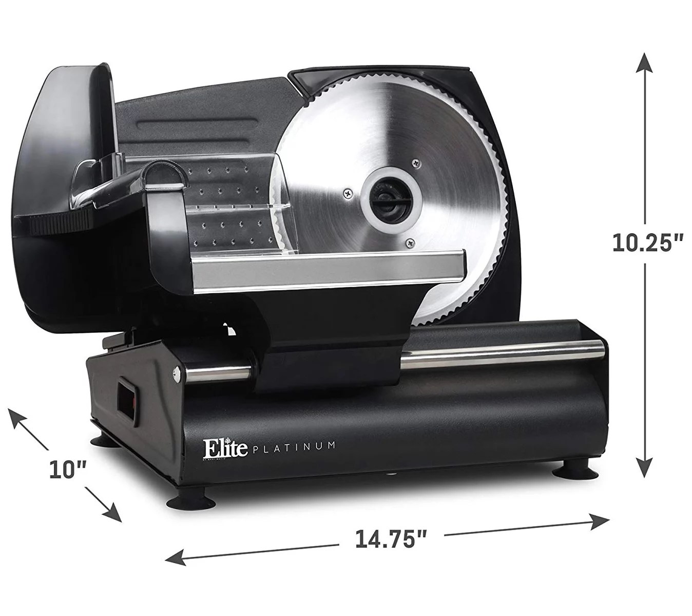 Elite Platinum Precision Electric Deli Food Meat Slicer