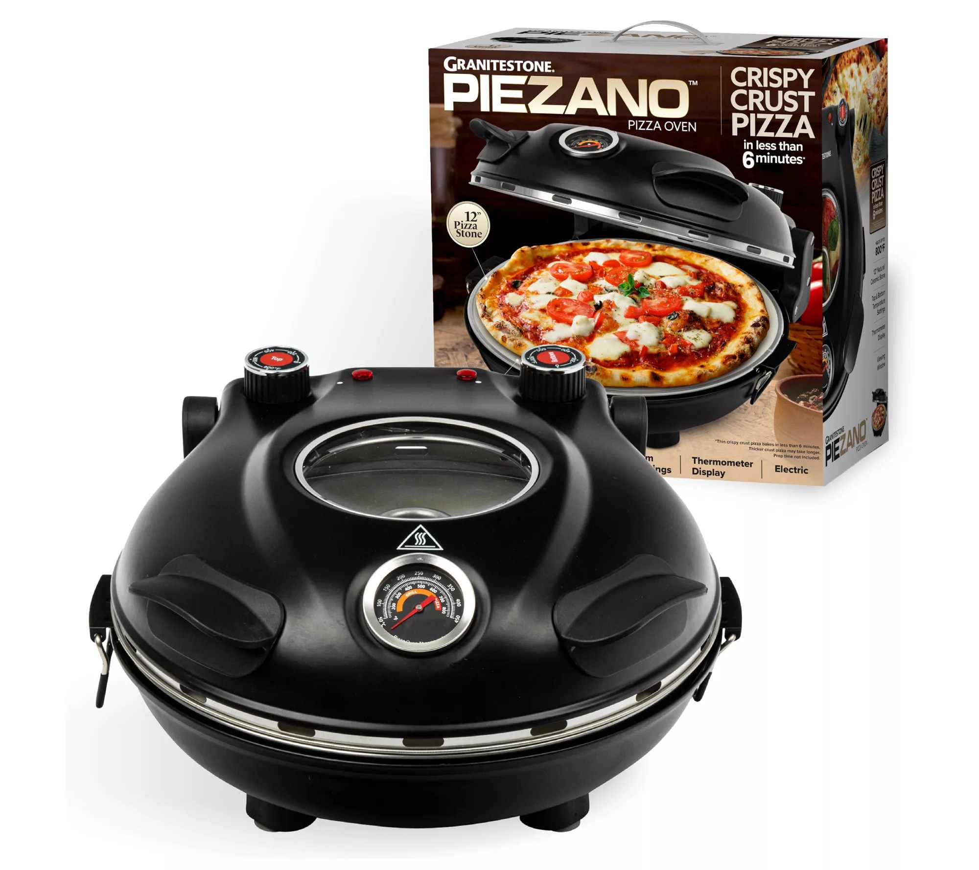 Granitestone Piezano Indoor Electric Pizza Oven