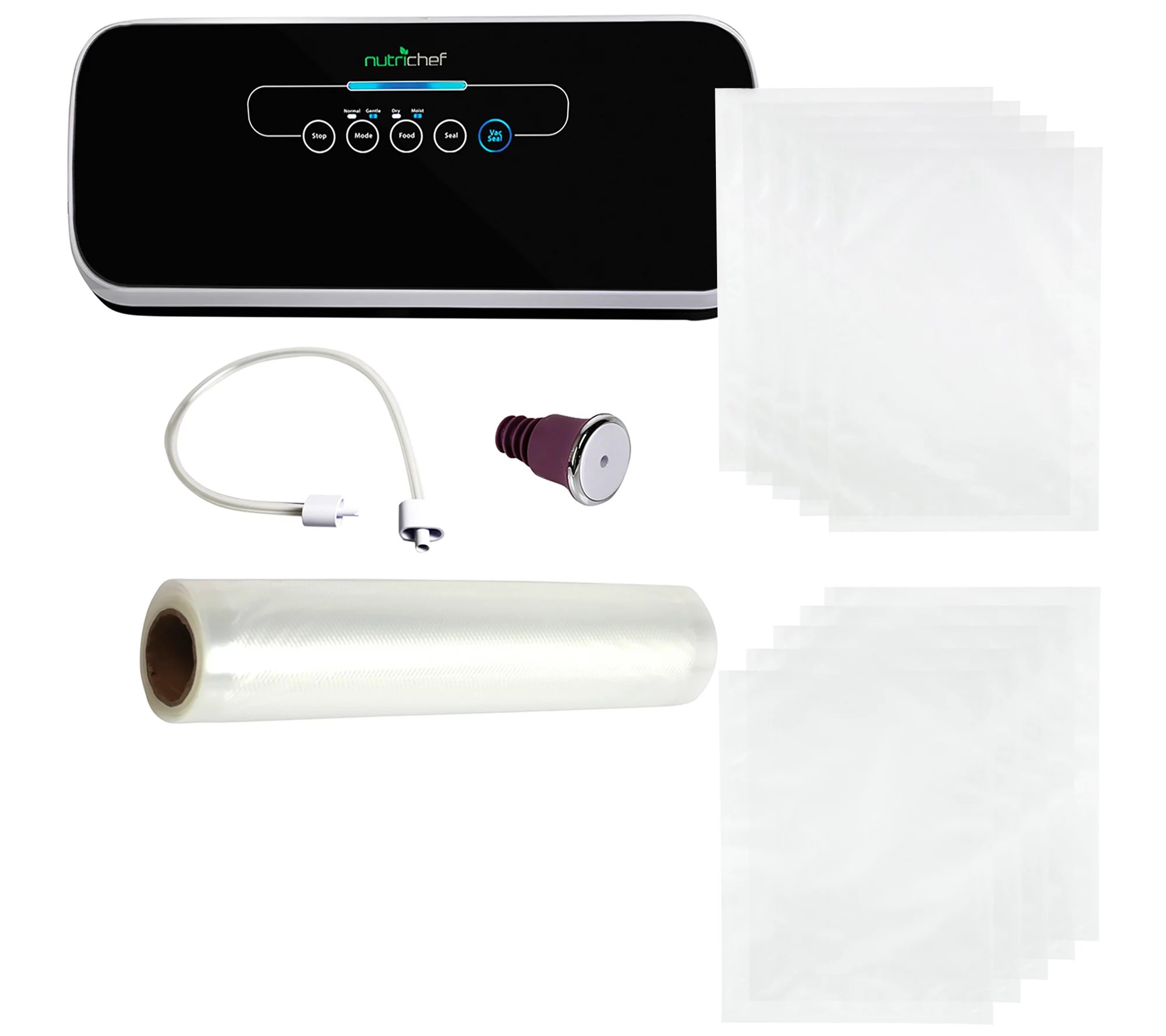 Nutrichef Automatic Food Vacuum Sealer with Bags