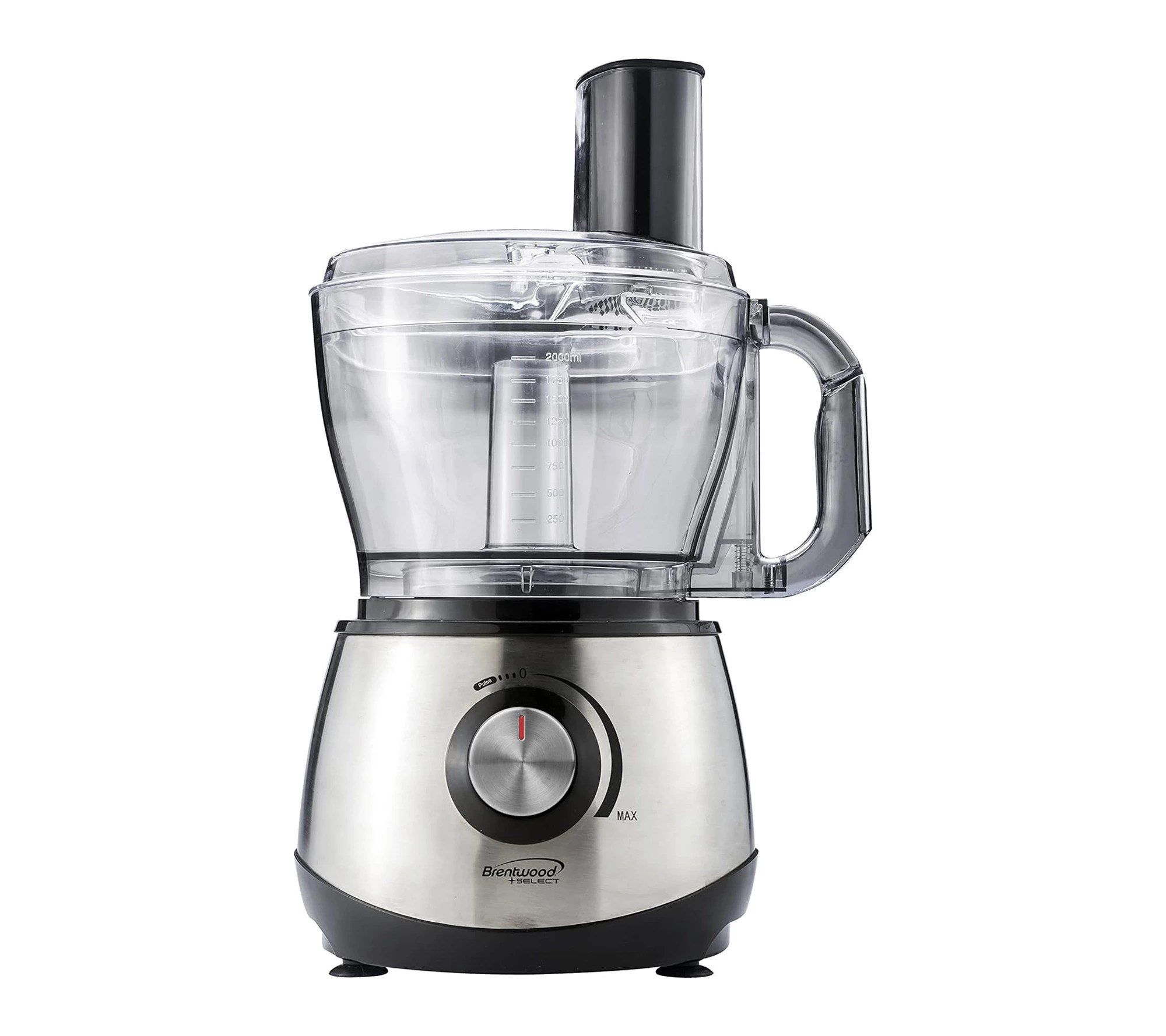 Brentwood 8 Cup Stainless Steel Food Processor