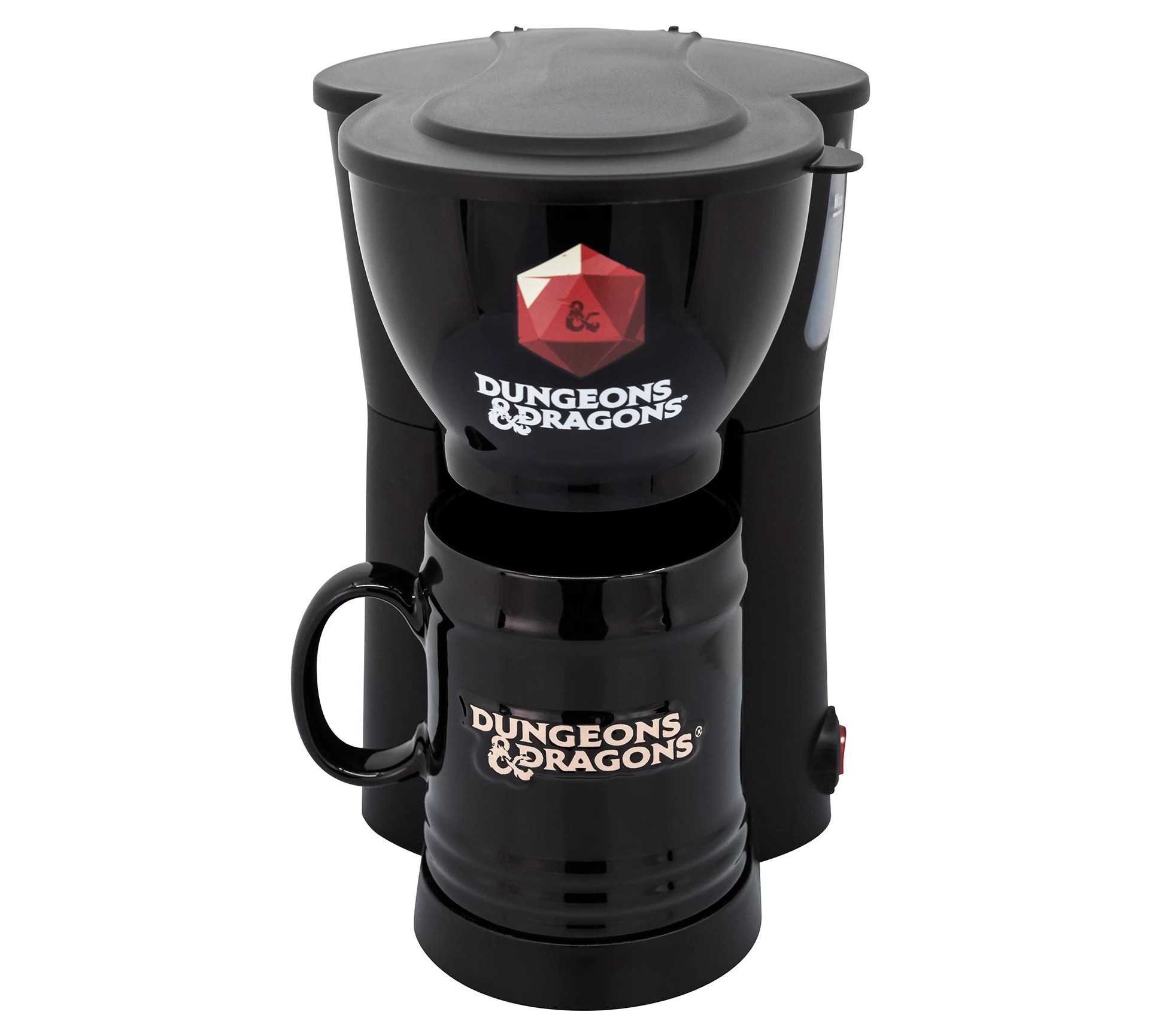 Uncanny Dungeons & Dragons Single Cup Coffee Maker w/ Mug