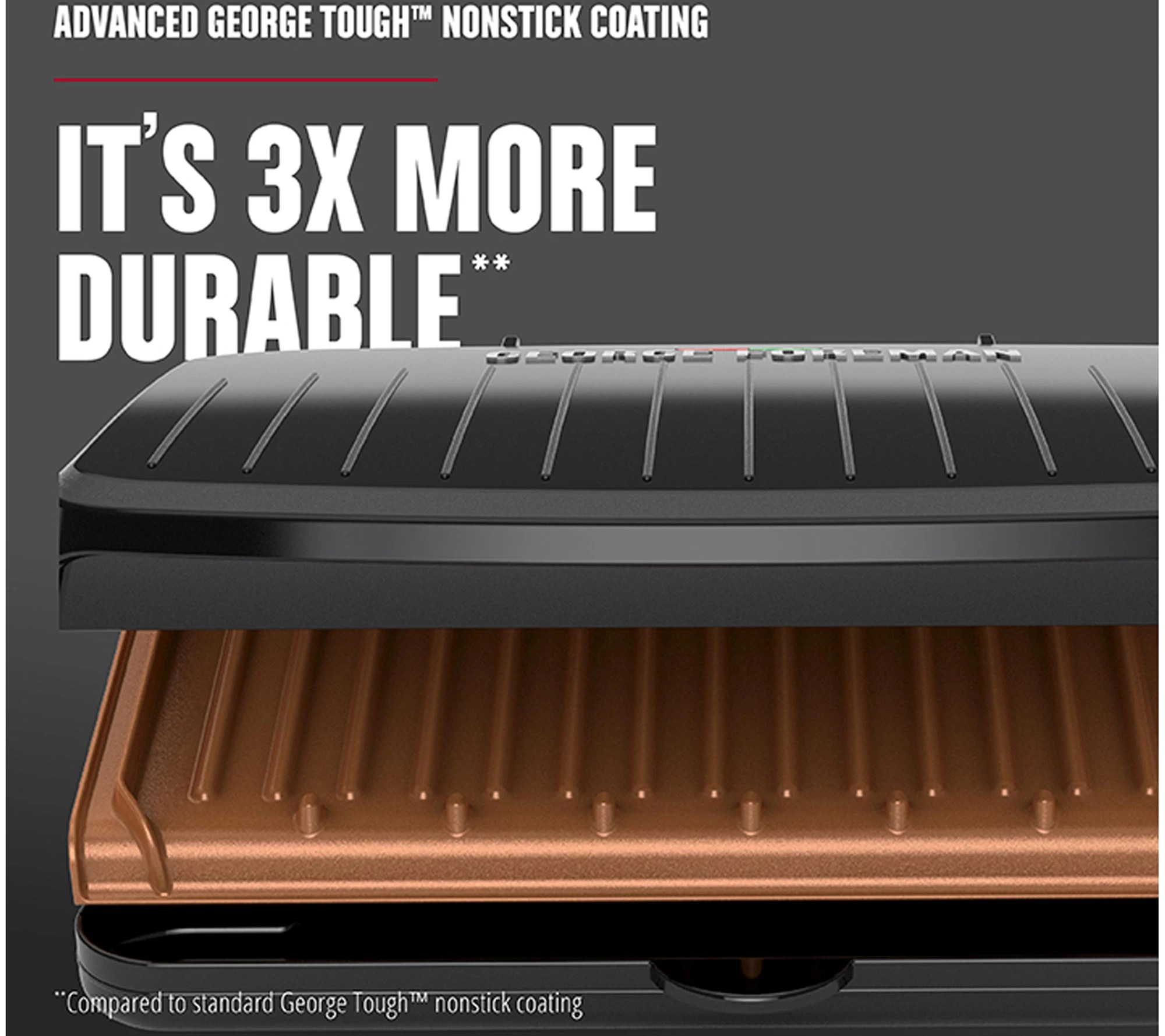 Foreman Family Size 5 S erving Nonstick Electric Grill