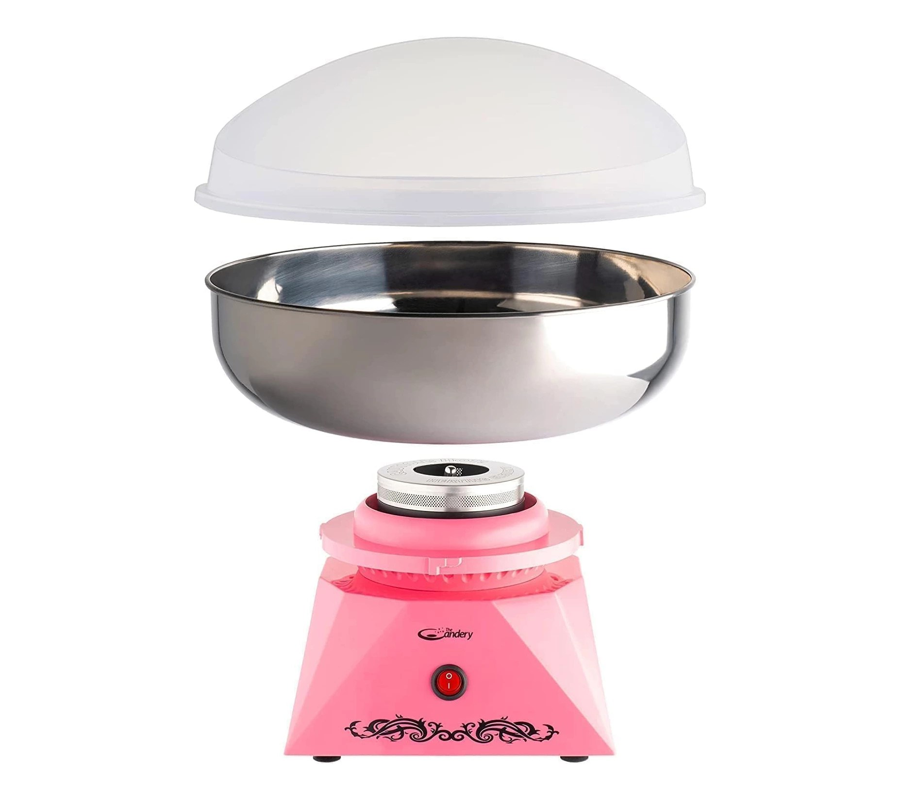 The Candery Premium Cotton Candy Machine & 5 Sugar Floss - QVC.com