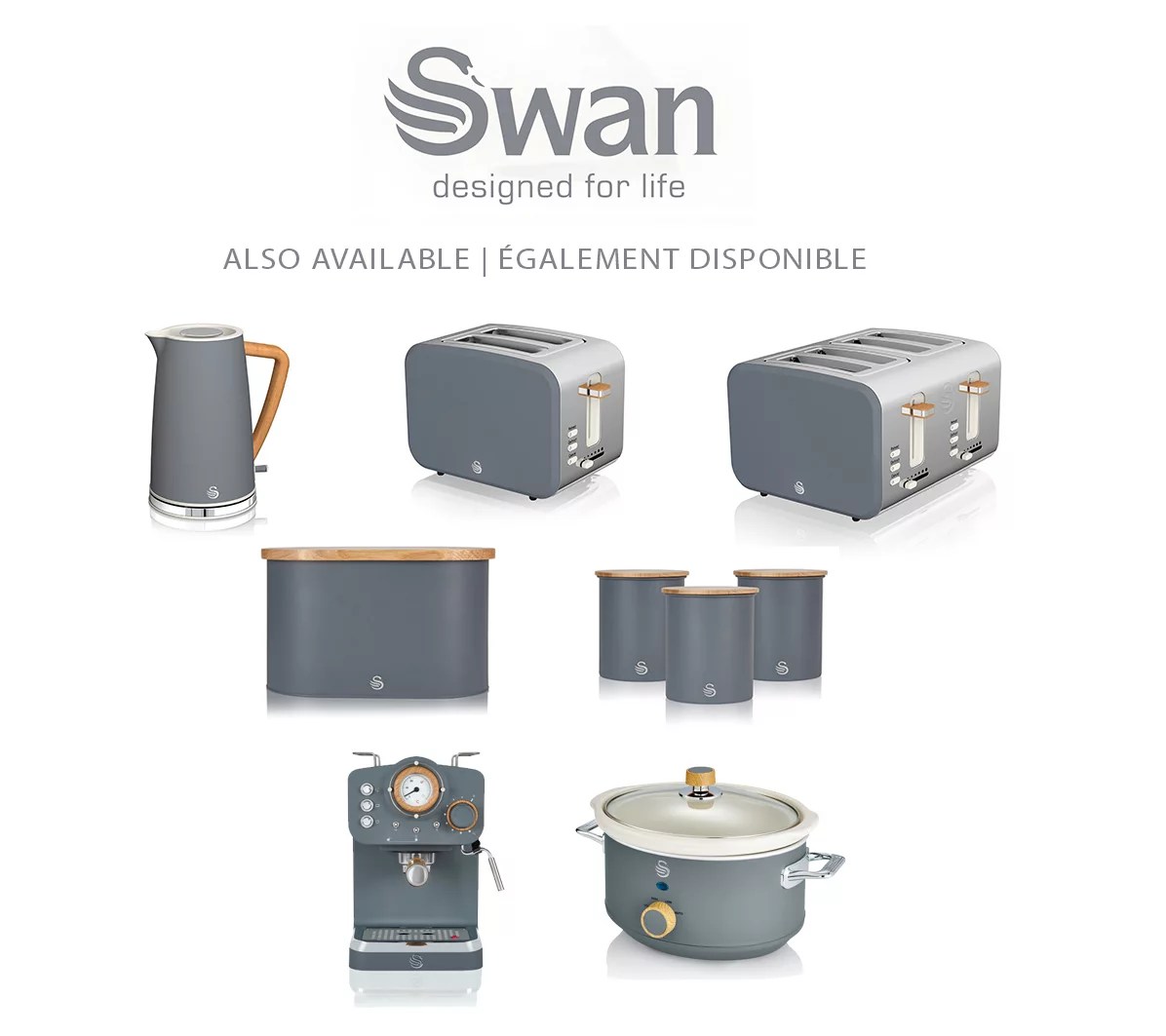 Salton Swan Nordic 2Slice Toaster