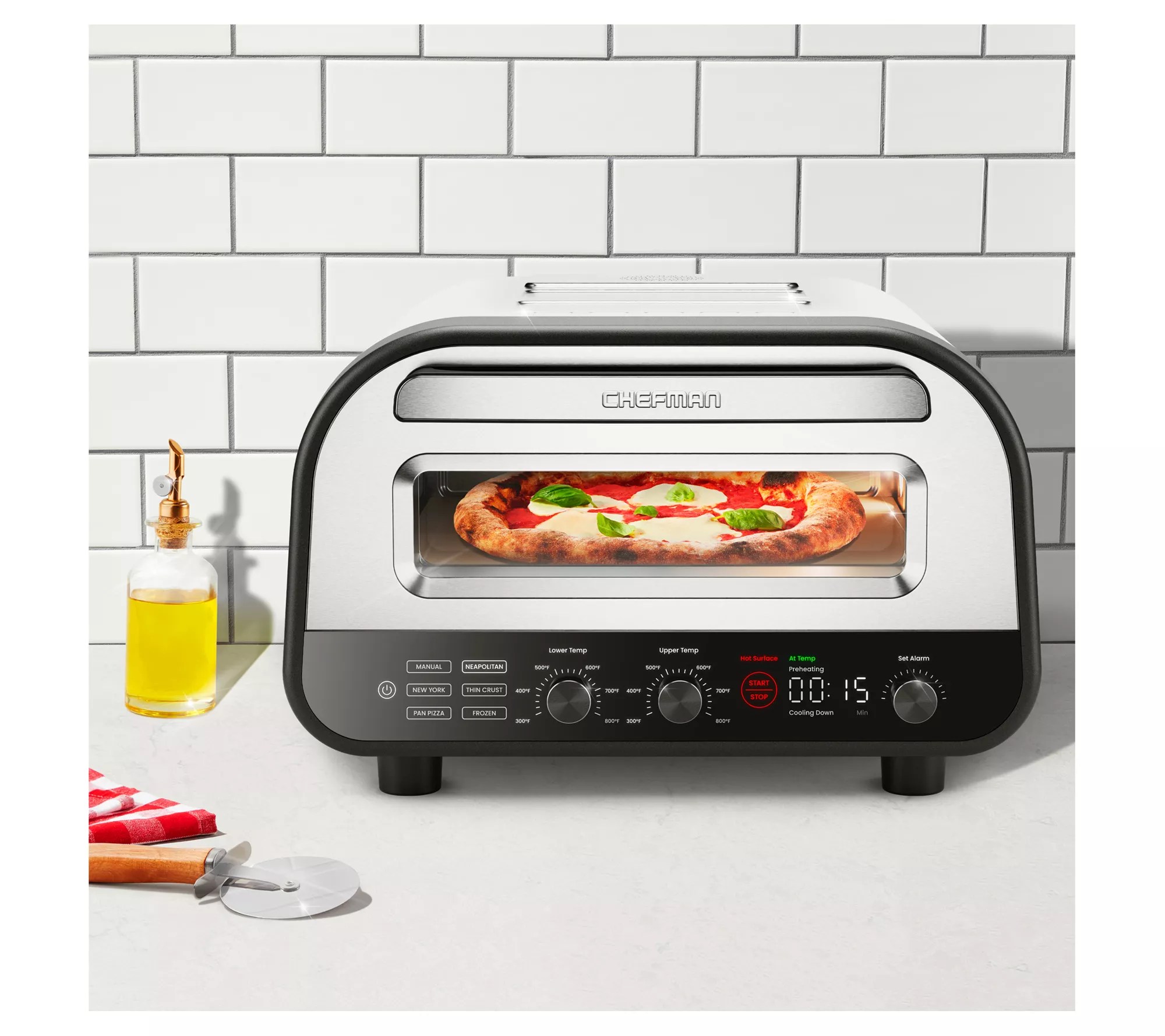 Chefman Home Slice Indoor Electric Pizza Oven