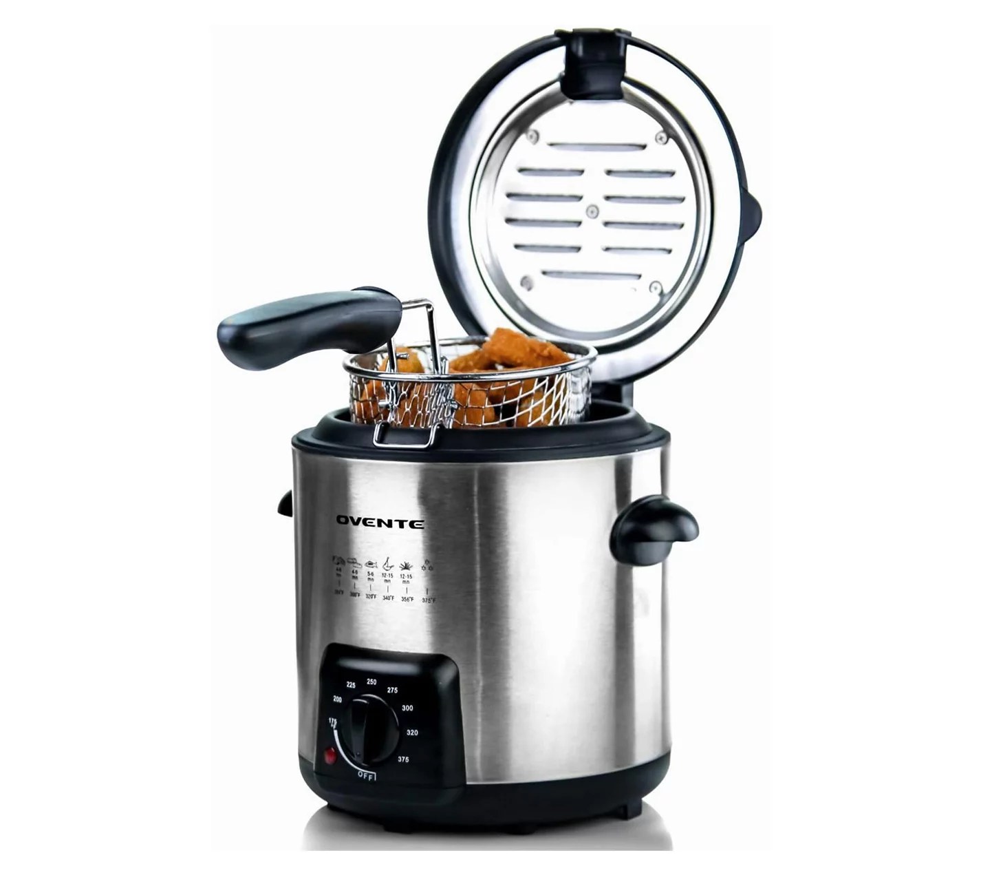Ovente .9 Liter Electric Oil Deep Fryer