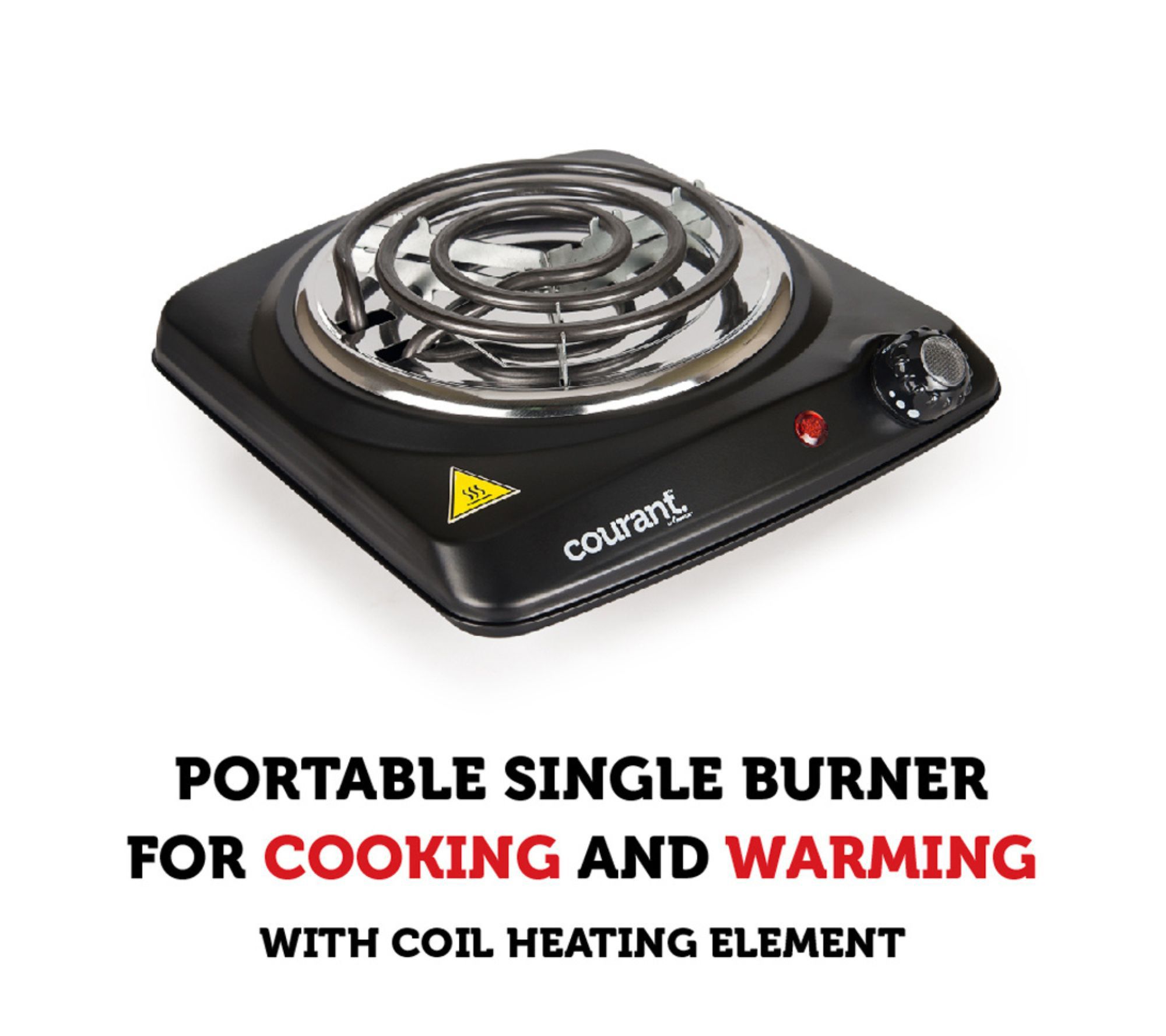 Courant 1000 Watts Electric Single Burner
