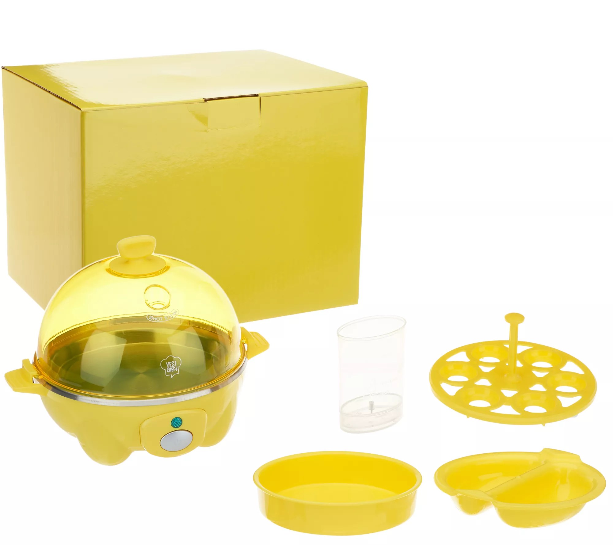Yes Chef! Egg Cooker & Poacher with Gift Box