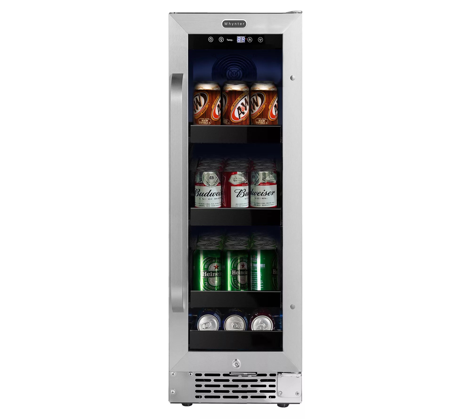 Whynter 60Can Beverage Refrigerator with Lock
