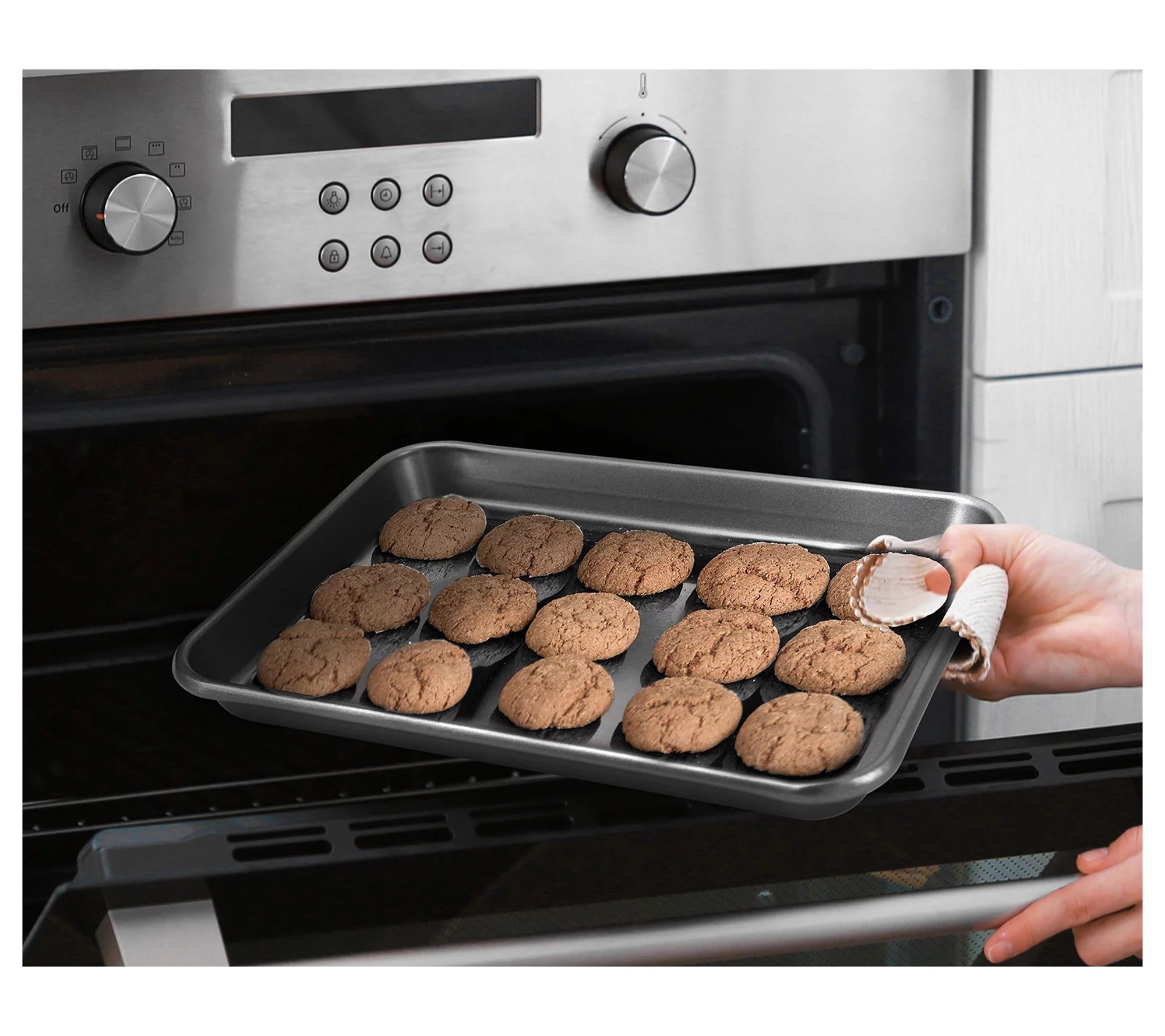 Nutrichef Set of (2) Nonstick Cookie Sheets