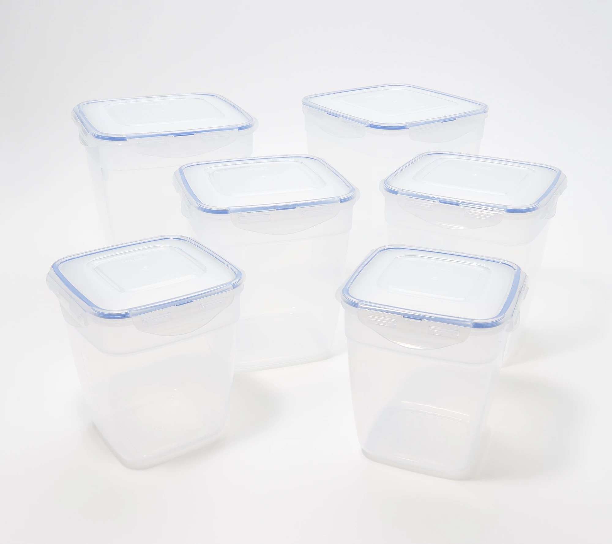 LocknLock 6Piece Nestable XL Tall Pantry Storage Set