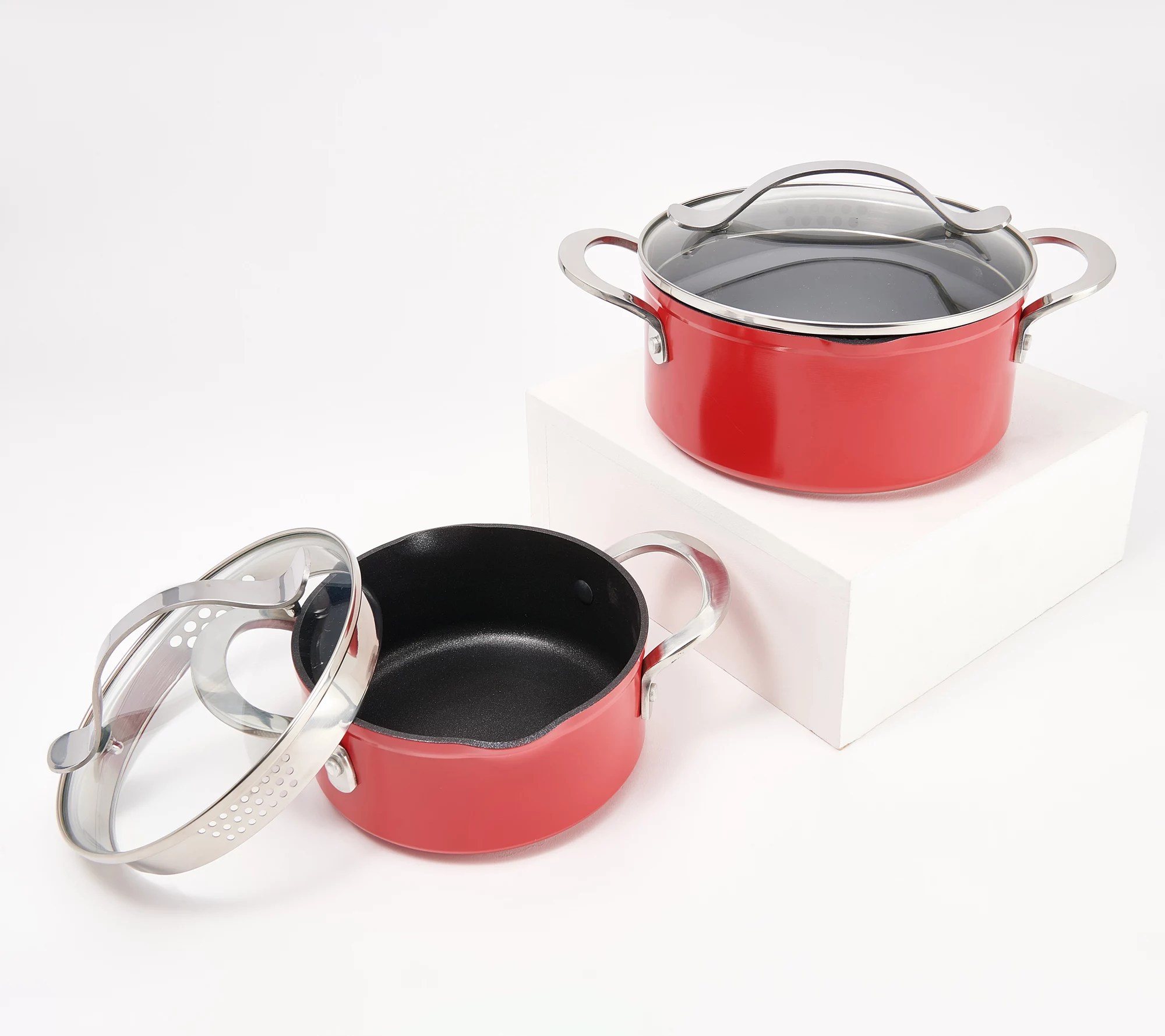 Cook's Essentials 7Piece Aluminum Cookware Set