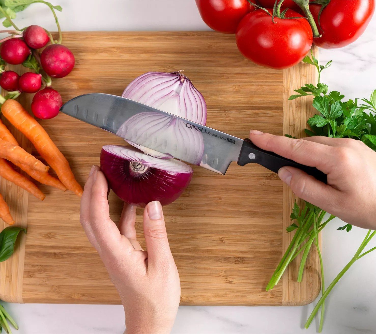 Ginsu Santoku DishwasherSafe 5" Knife