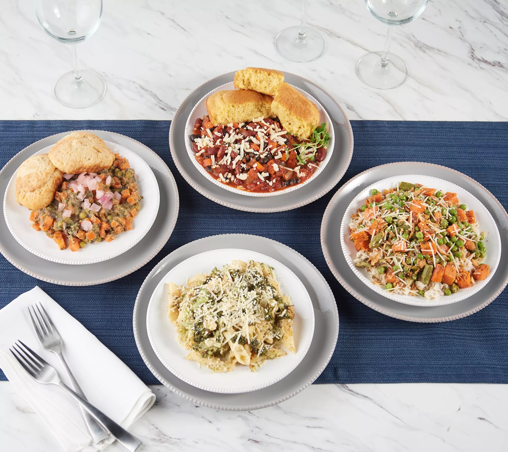 Tovala Smart Steam Countertop Oven w/ 4 Vegetarian Meal Kits