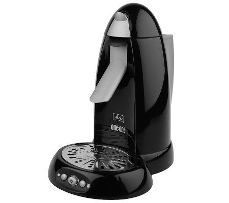 Melitta One:One Pod Brewing Single Serve Brewer - Page 1 — QVC.com