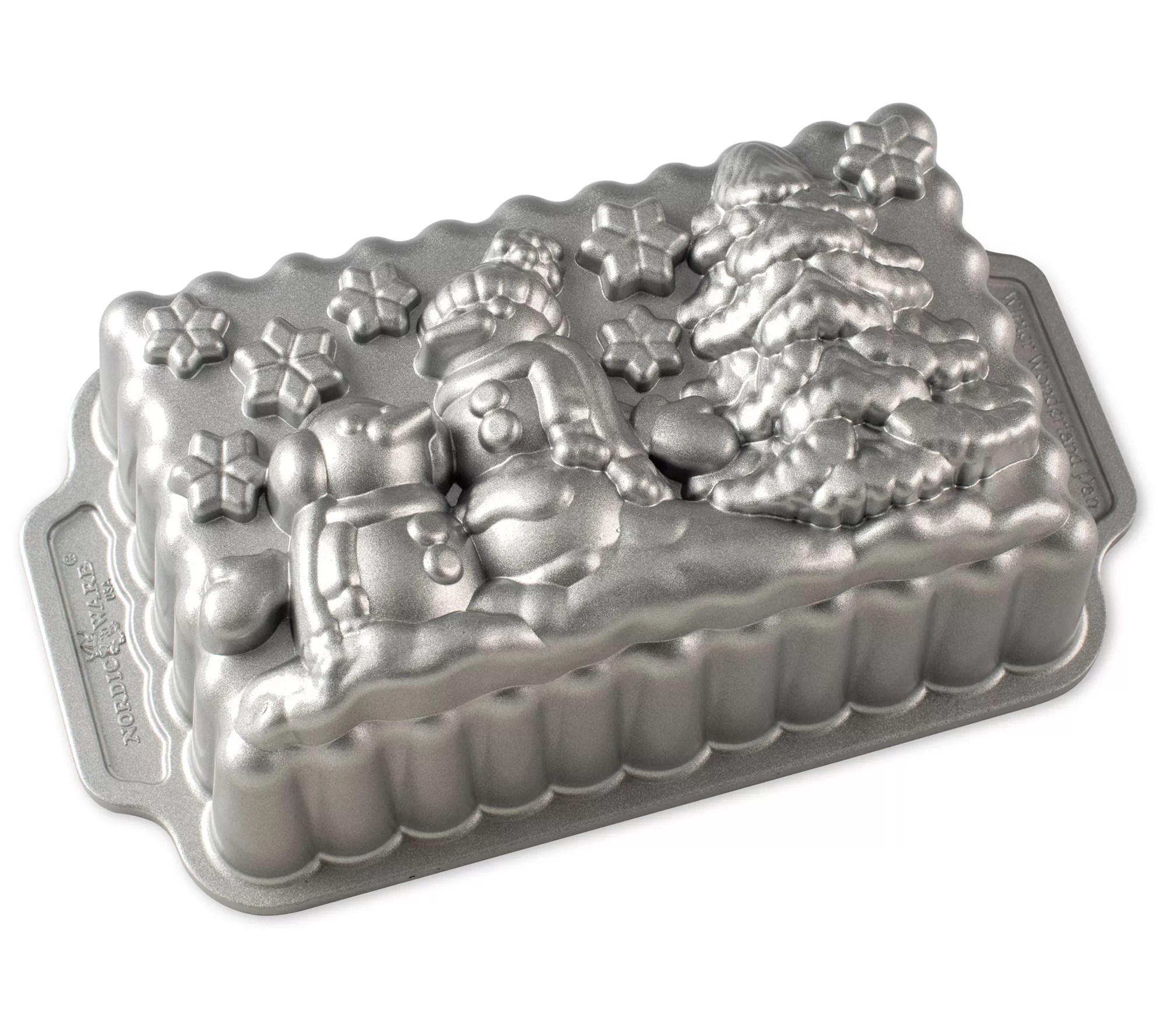 Nordic Ware Winter Wonderland Loaf Pan & Keeper