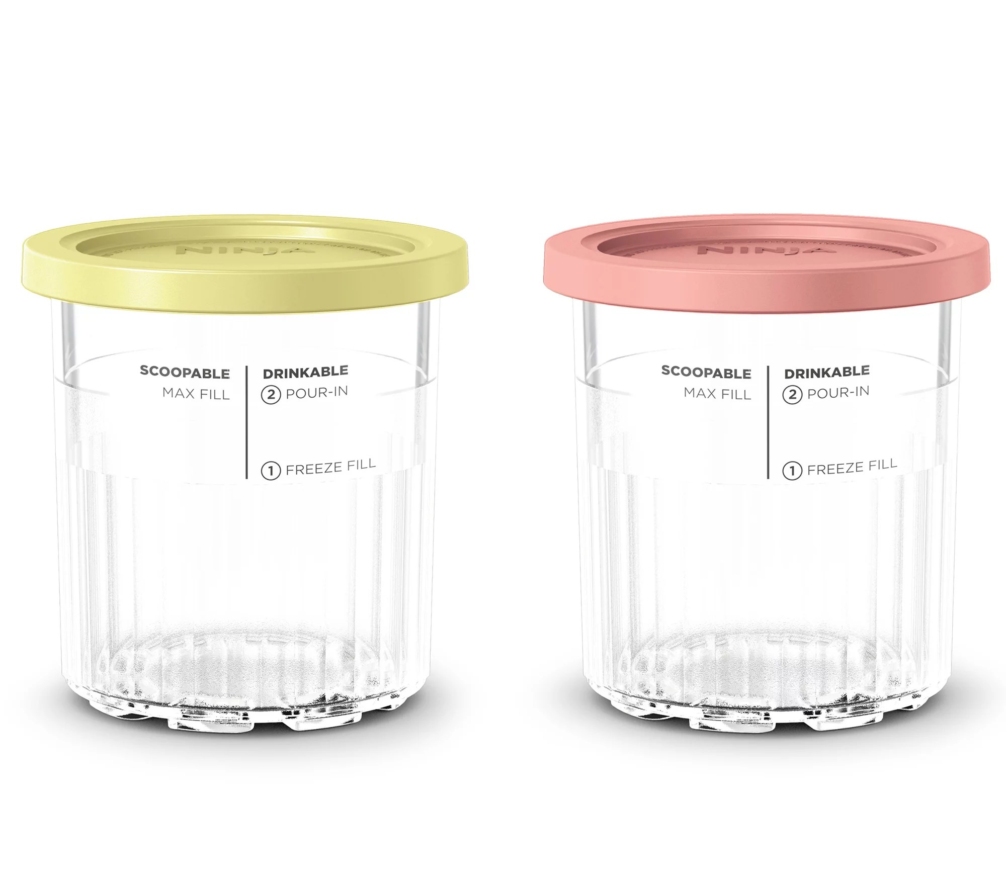 Ninja CREAMi Deluxe Pints and Lids 2 Pack