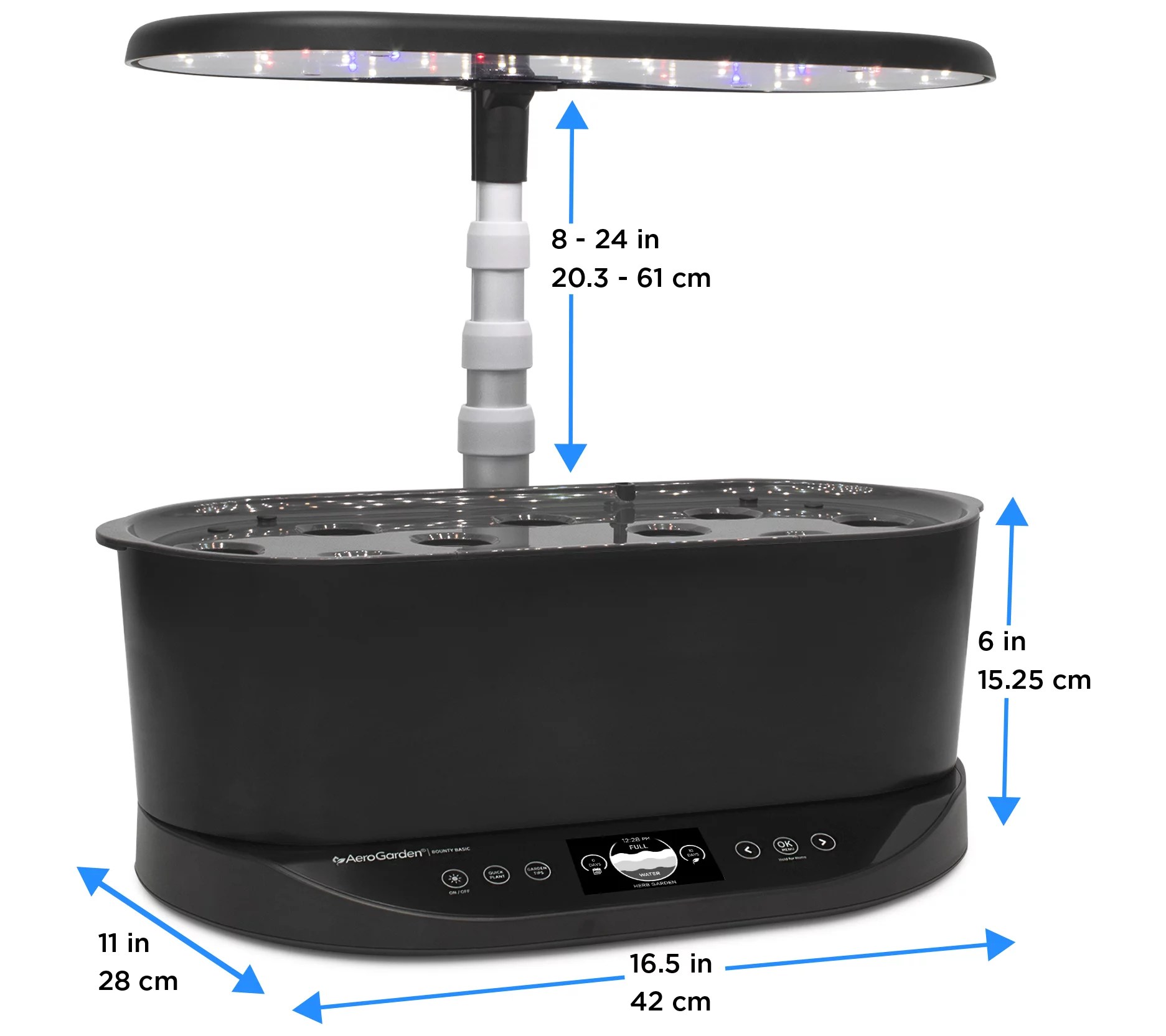 Aerogrow AeroGarden Bounty Basic w/ Gourmet Herb Seed Pod Kit
