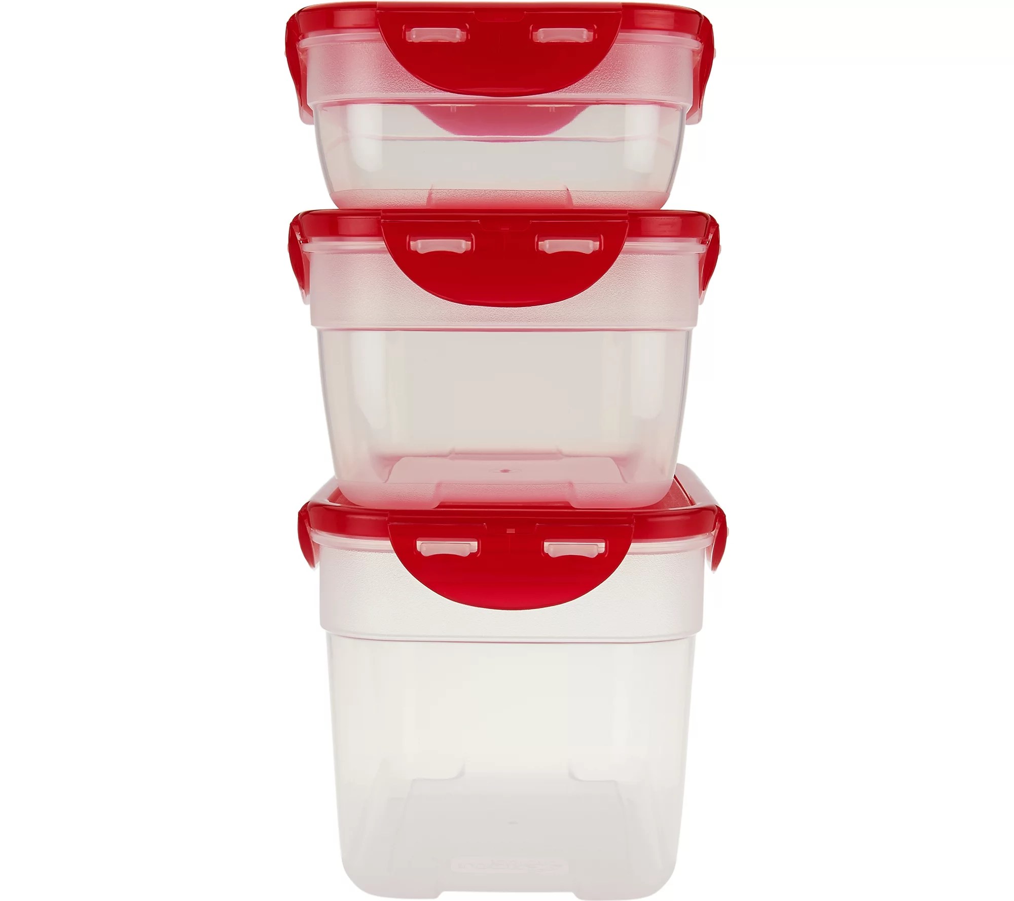 Lock & Lock 6 Piece Nestable Rectangle Set - QVC.com