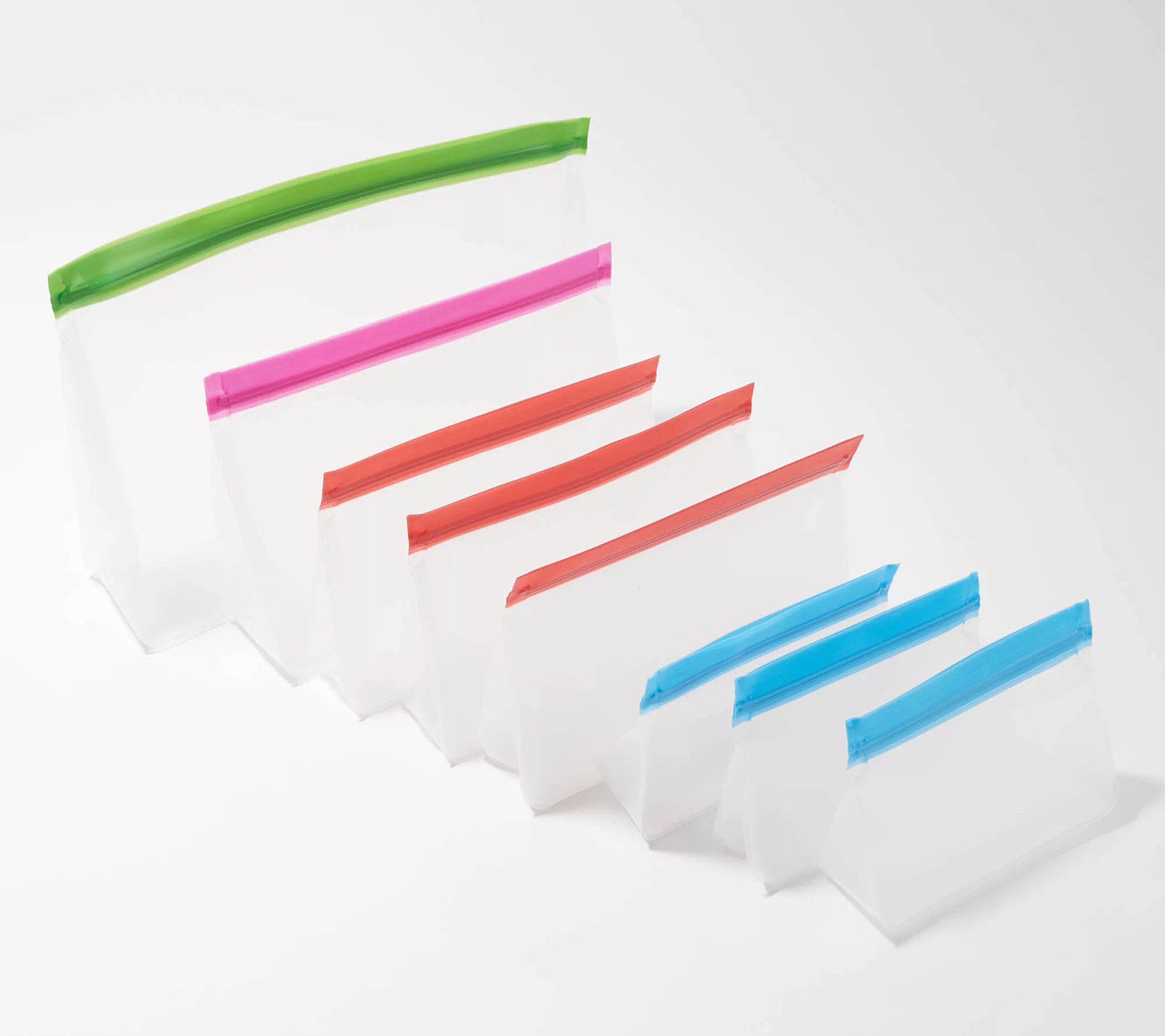 Ecolution 8Pc Reusable Stand Up Food Storage Bags