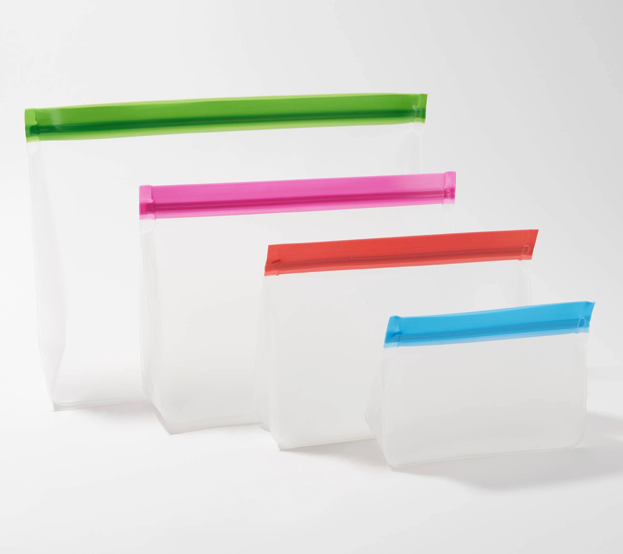 Ecolution 8Pc Reusable Stand Up Food Storage Bags