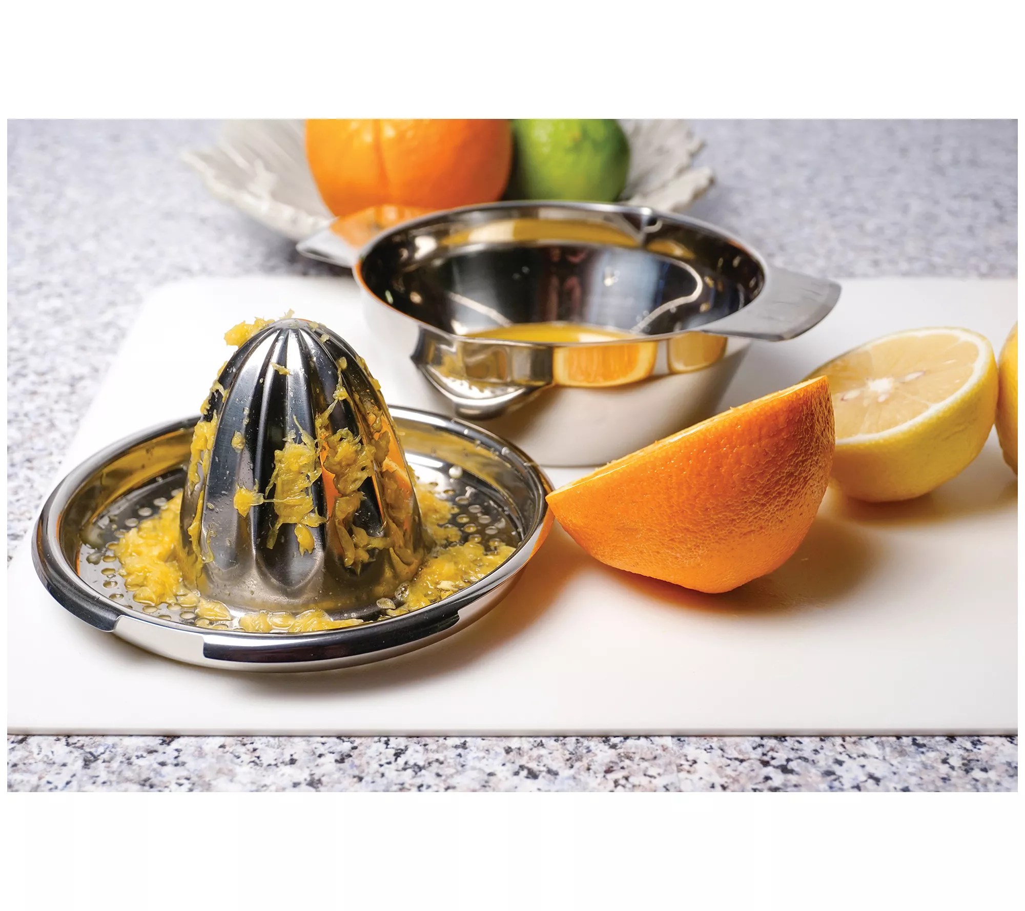 RSVP 12 oz. Stainless Steel Citrus Juicer