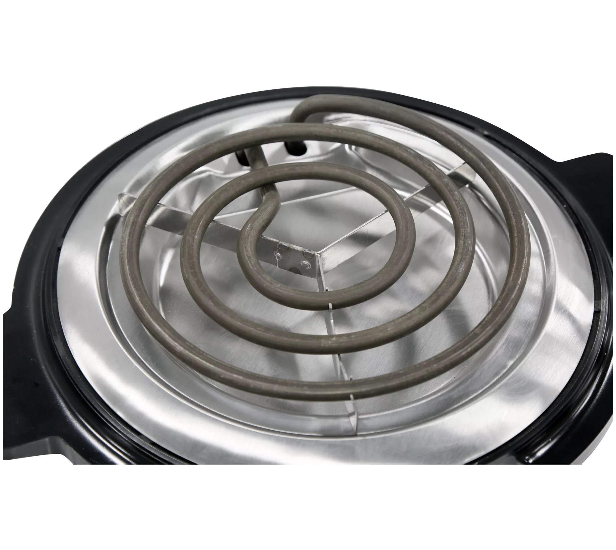 Elite Cuisine SingleCoiled Electric Burner HotPlate, Black