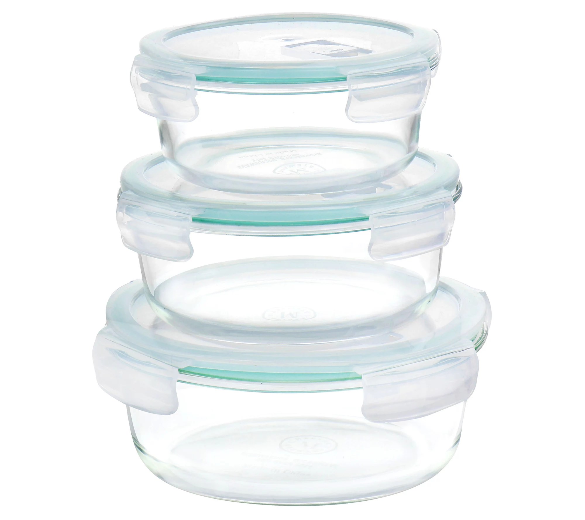 Martha Stewart 6piece Glass Containers with Lids