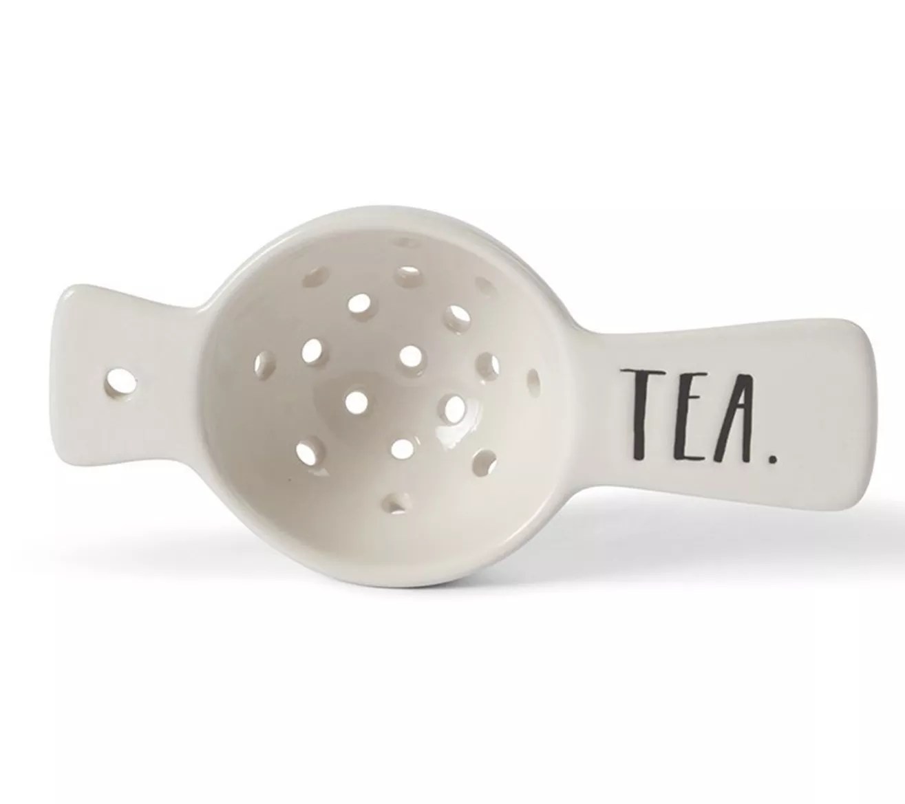 Rae Dunn Stem Print Tea Strainer