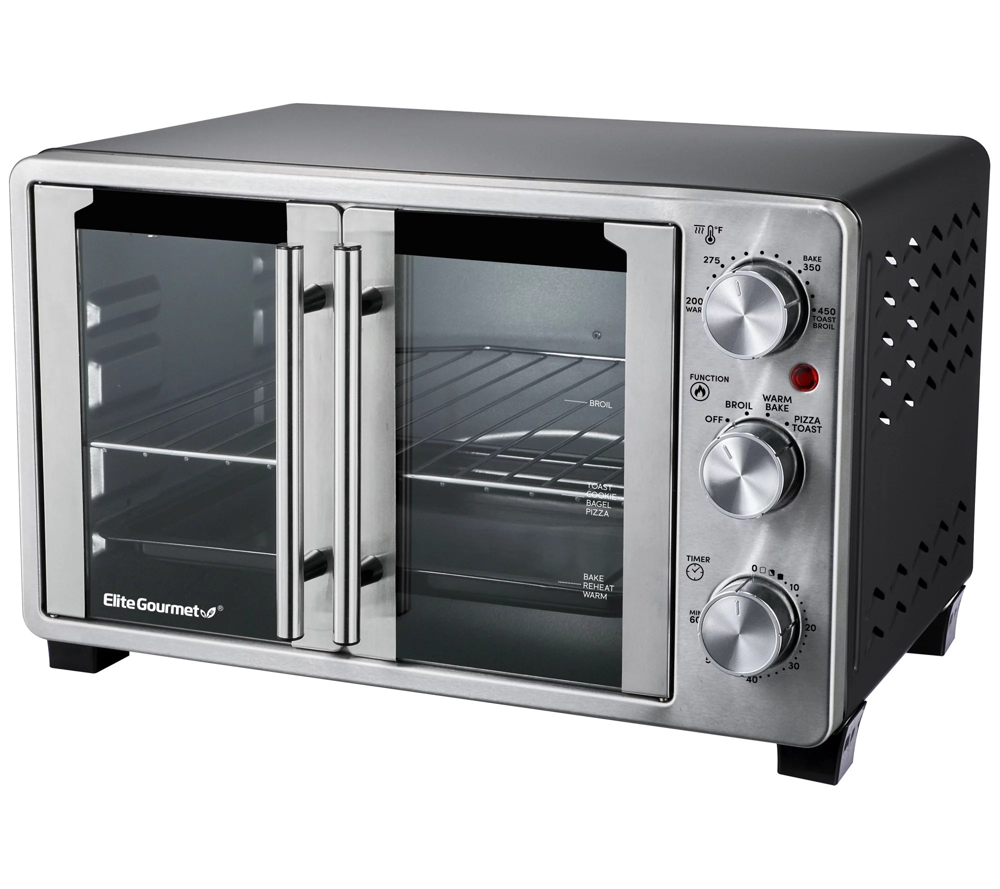 Elite Gourmet Double Door Oven